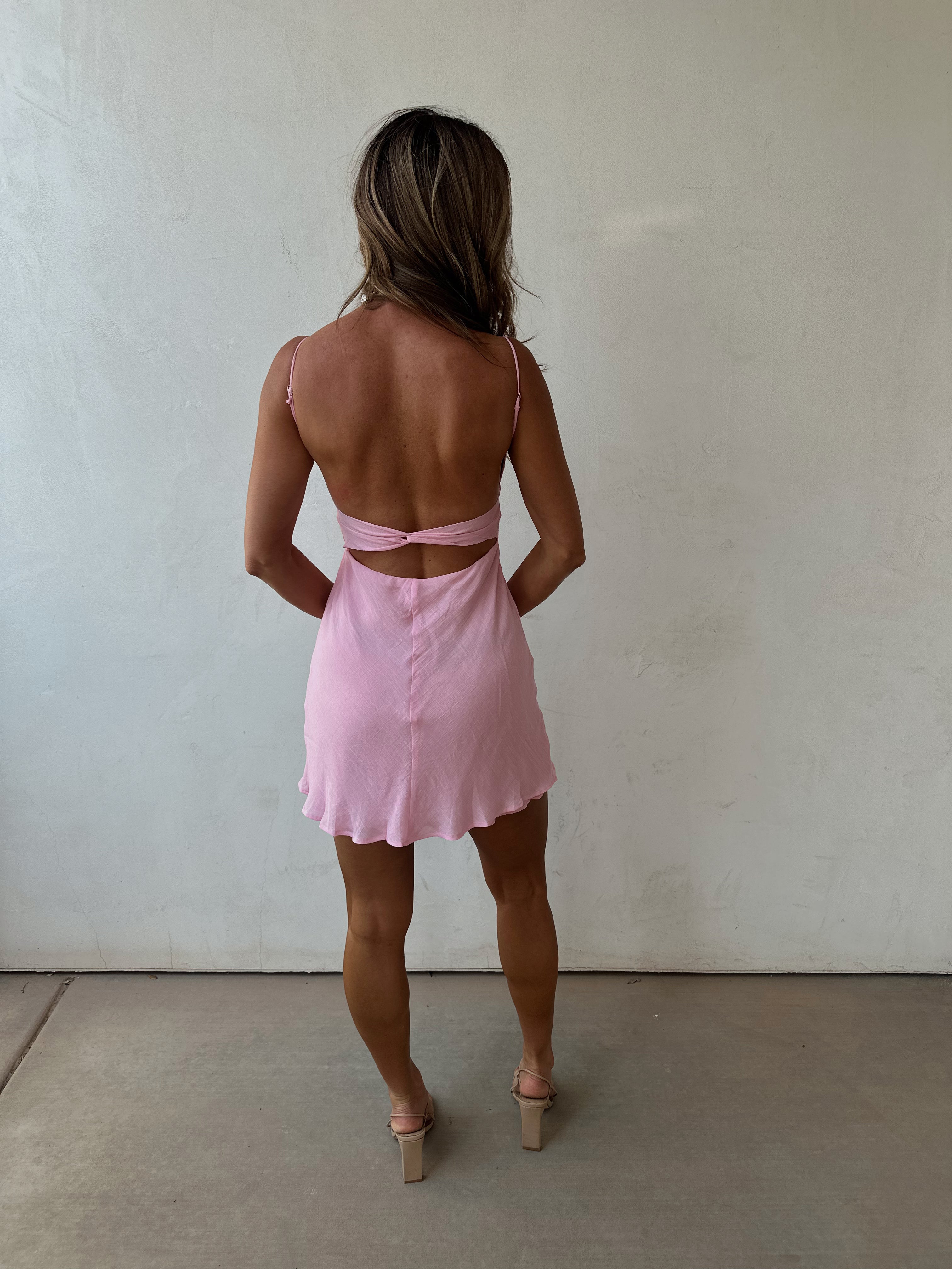 Pink Haze Mini Dress