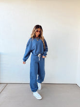 Load image into Gallery viewer, Varsity Sweat Set//Navy
