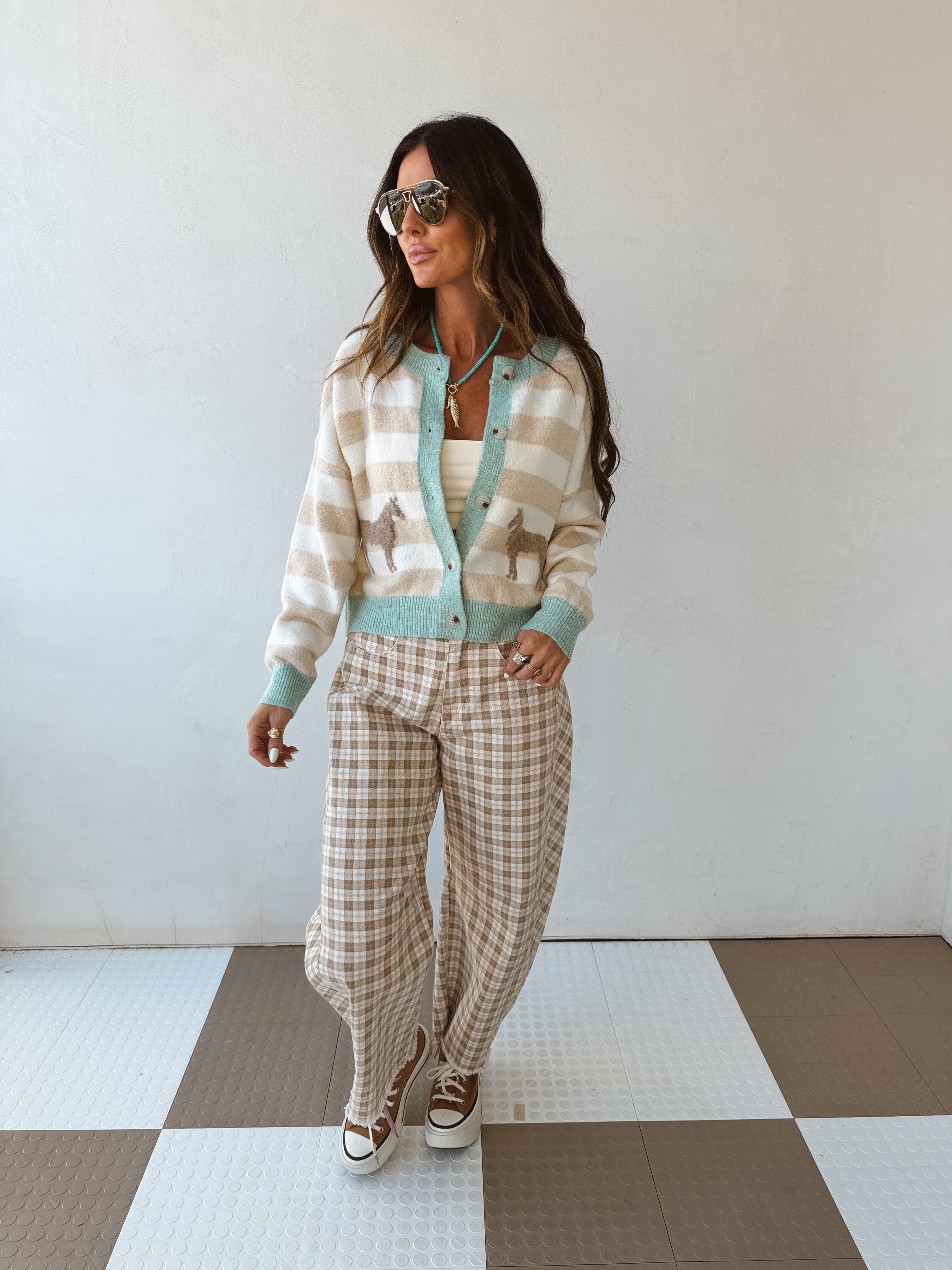 Gilmore Gingham Jeans