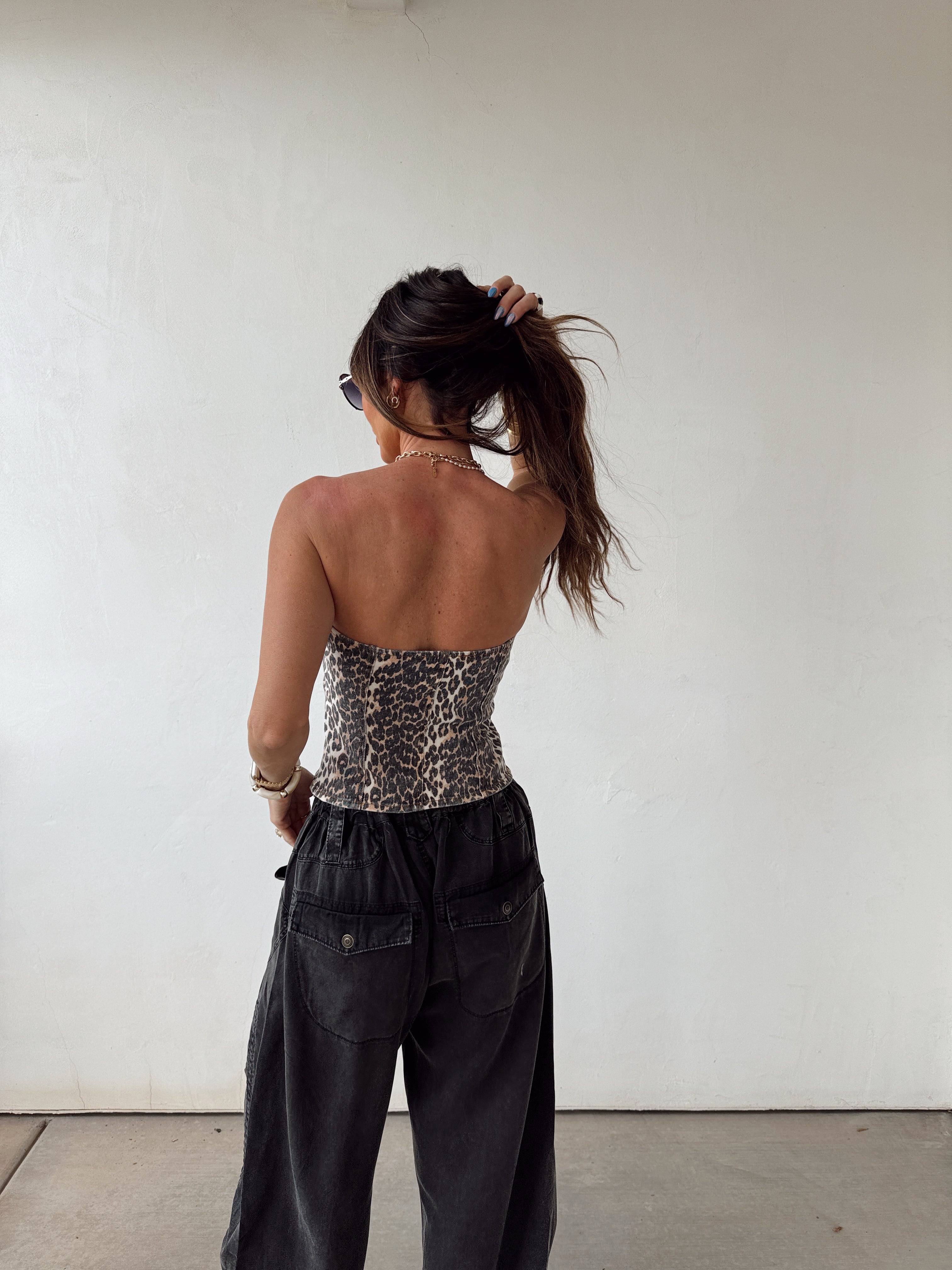No Rules Denim Corset