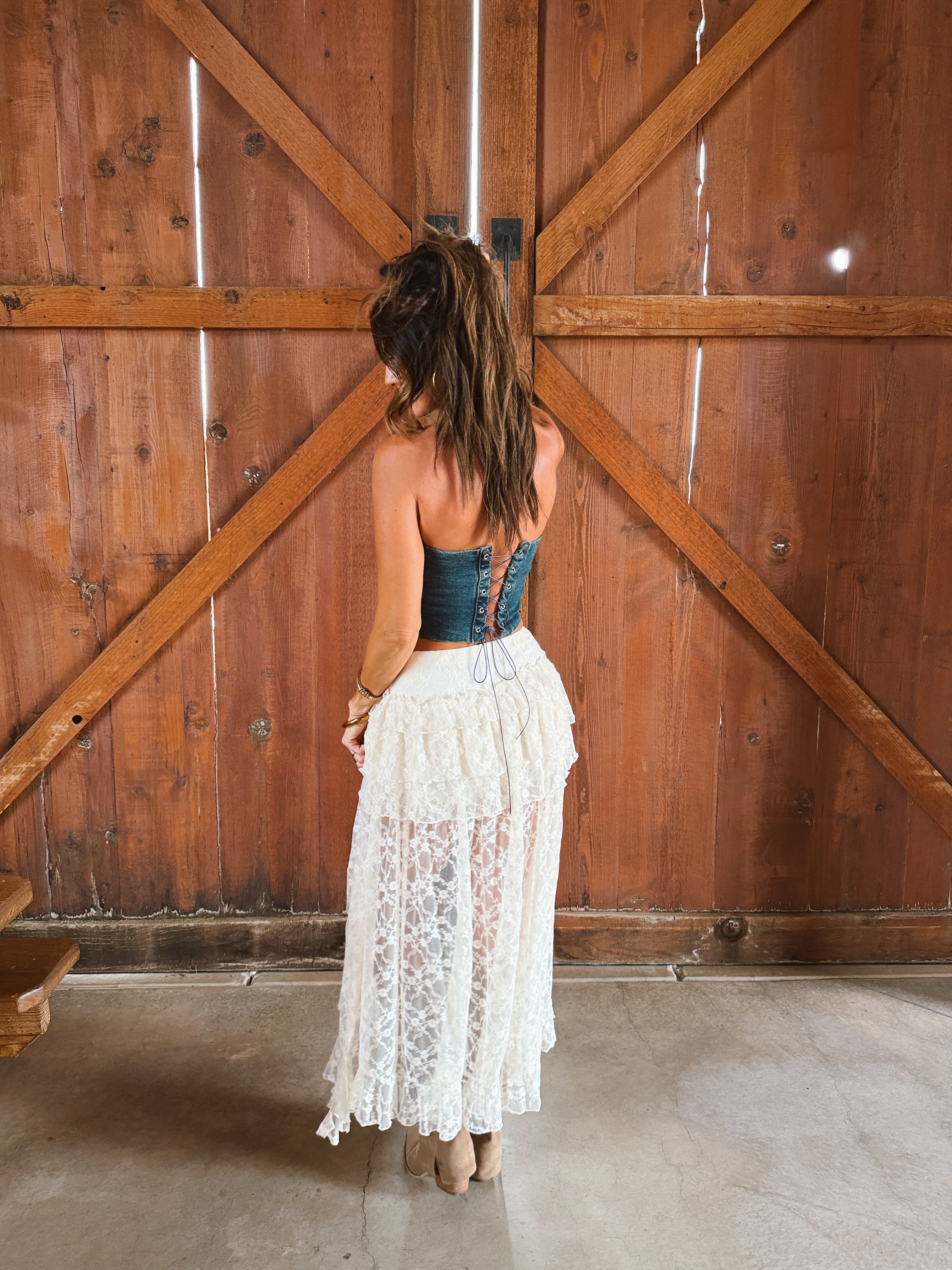 Ladies Maid Corset Top