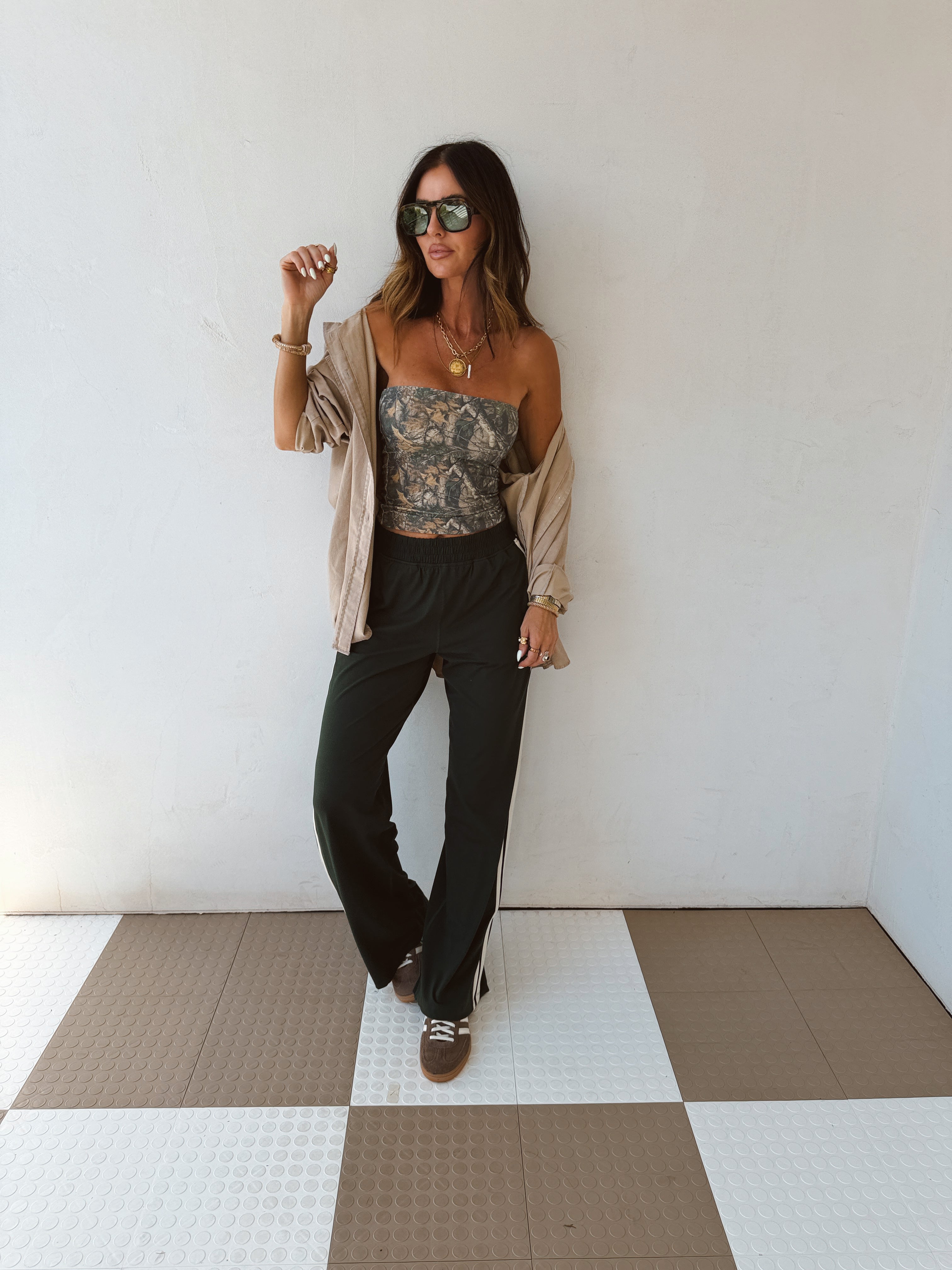 Woodland Camo Tube Top