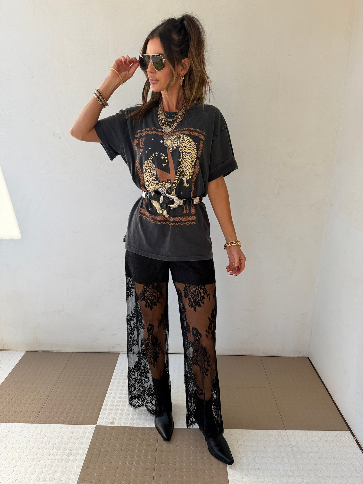 Into The Night Lace Pants