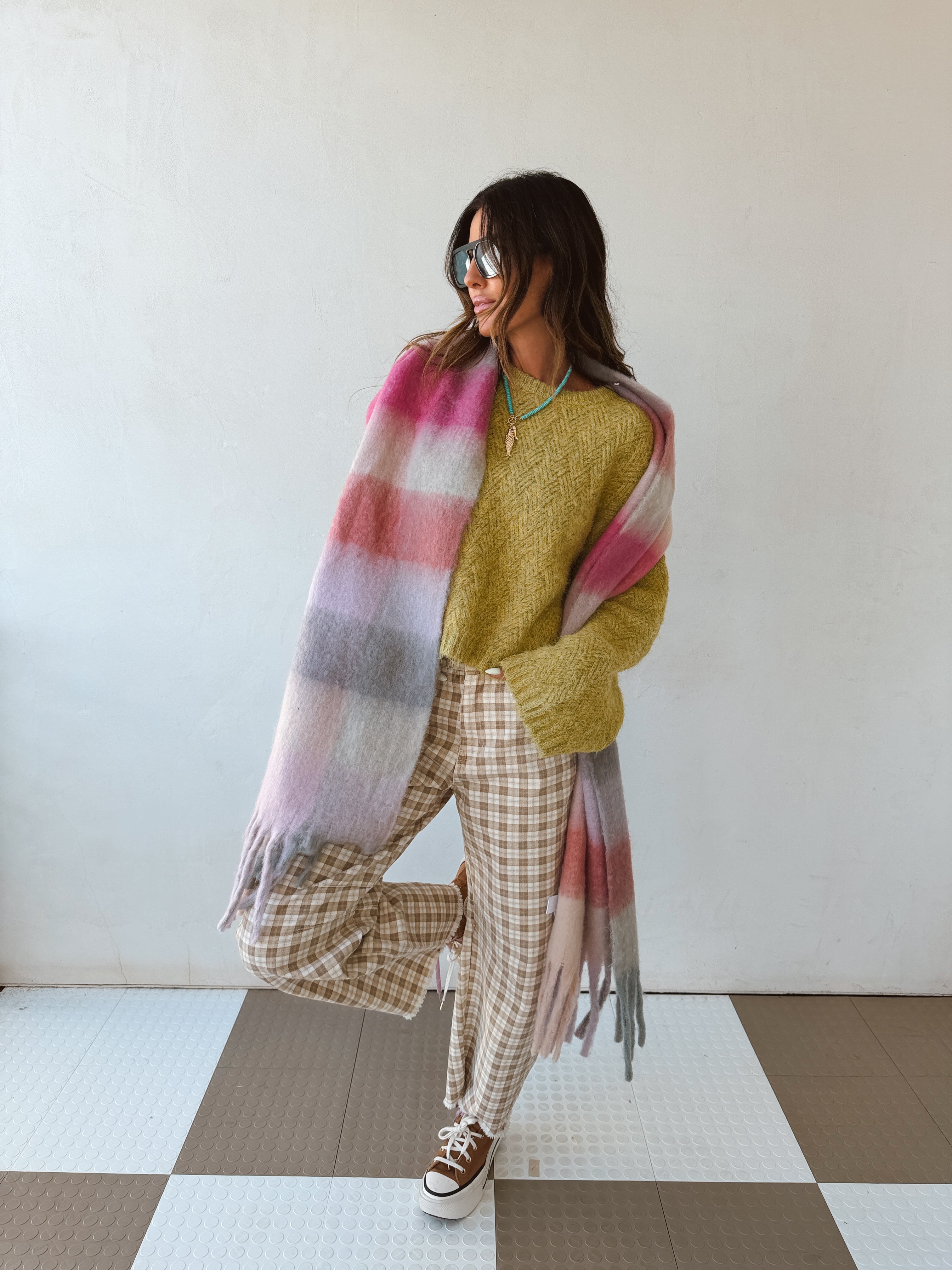 Gilmore Gingham Jeans