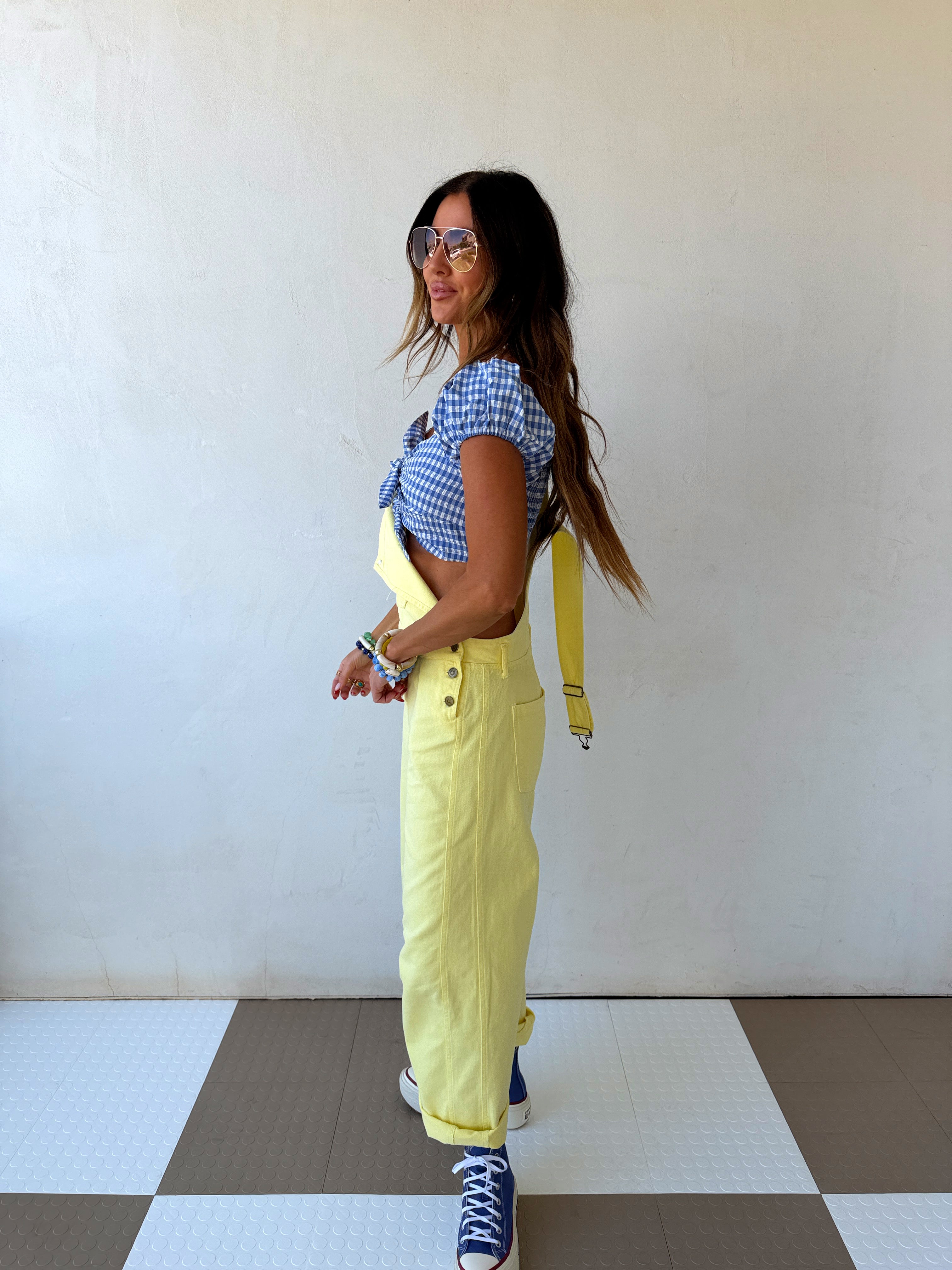 Hadley Gingham Top