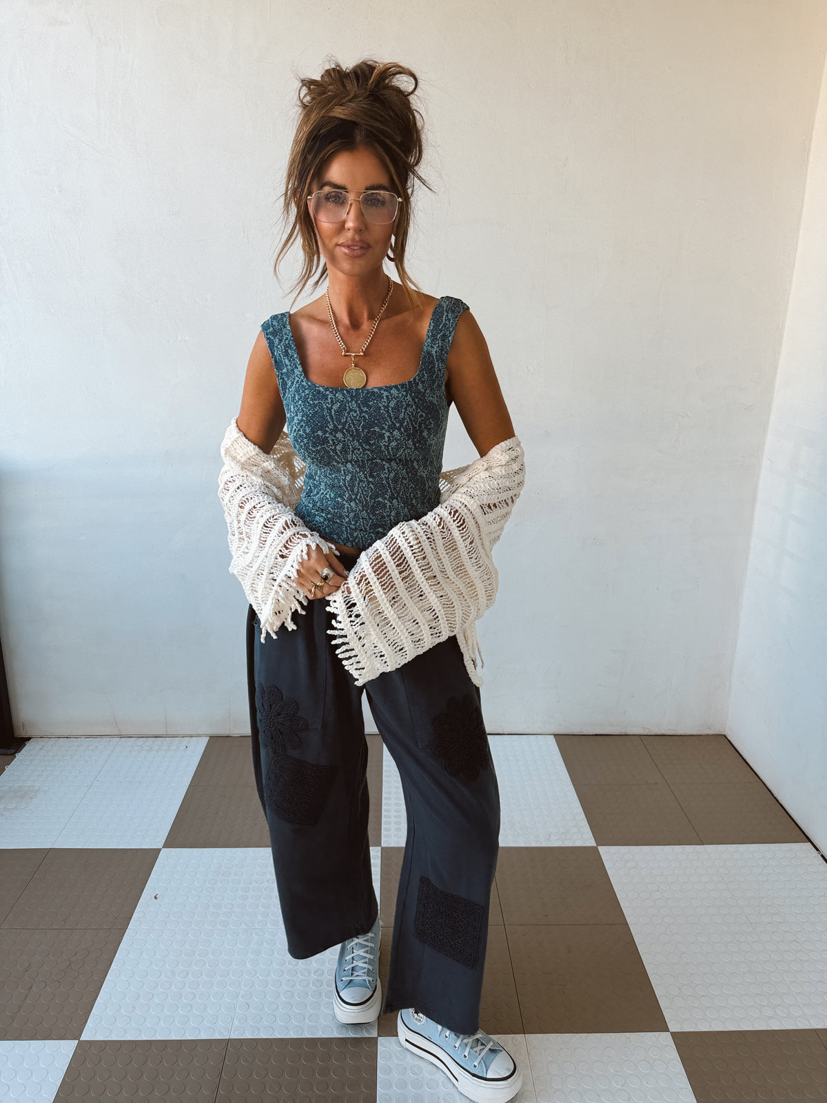 Snakeskin Top