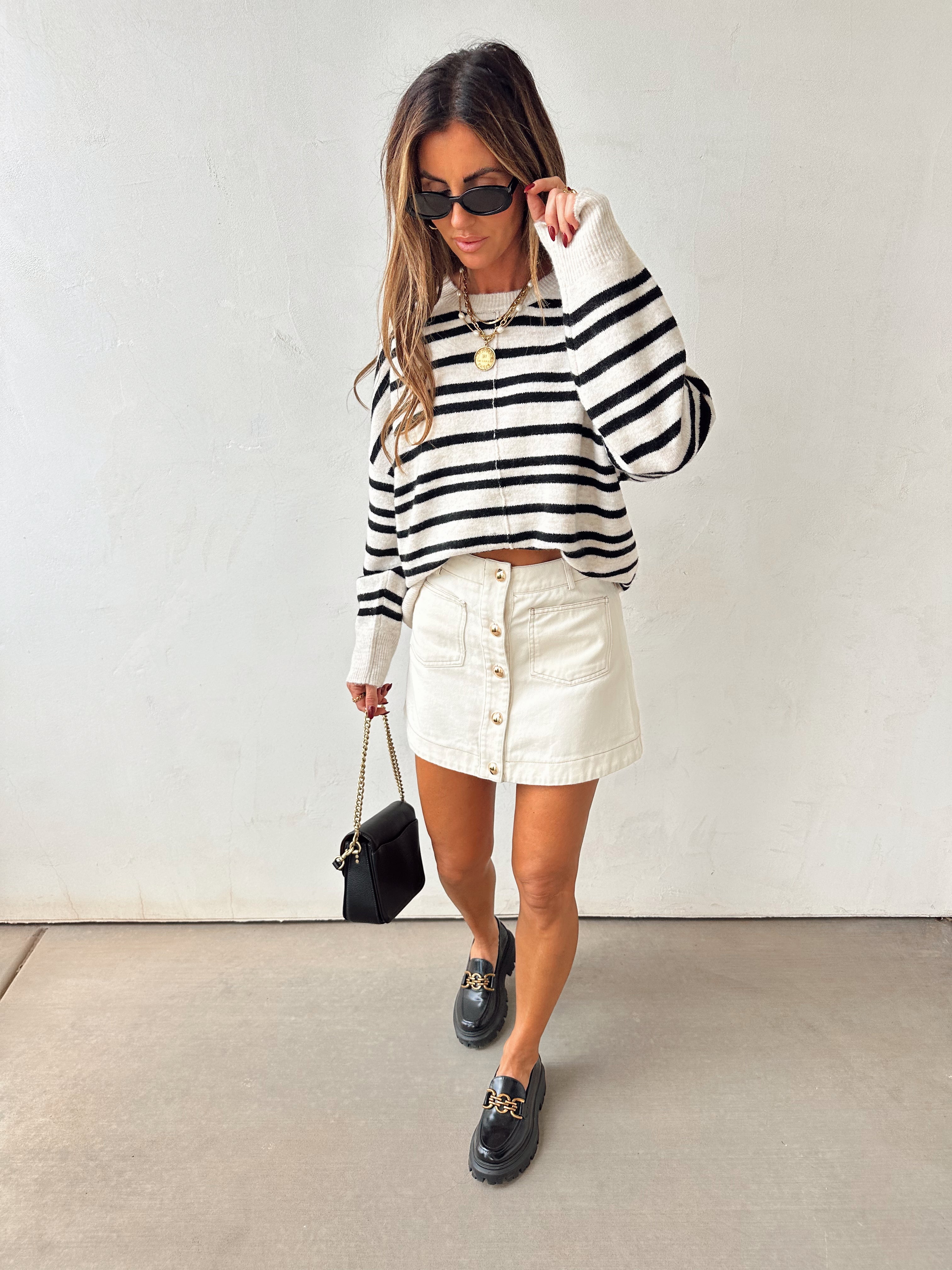 Hampton Striped Sweater