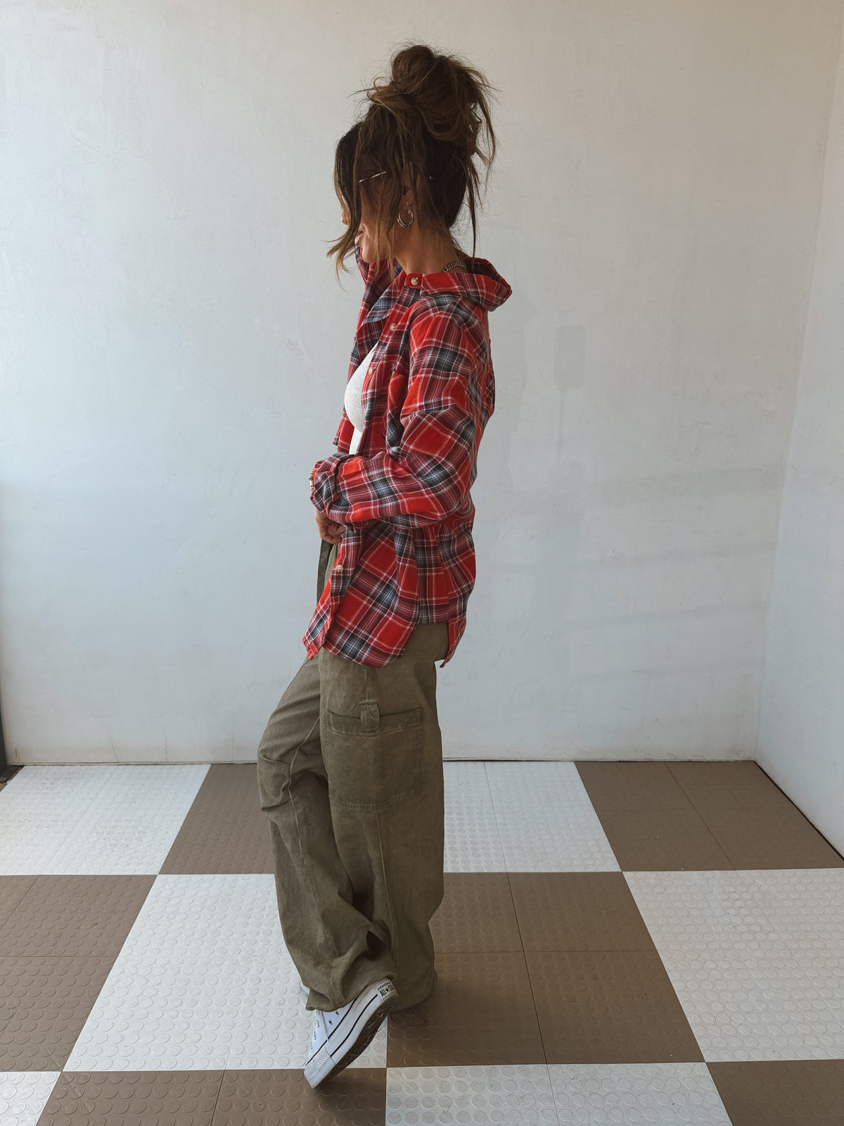 Orchard Flannel Top