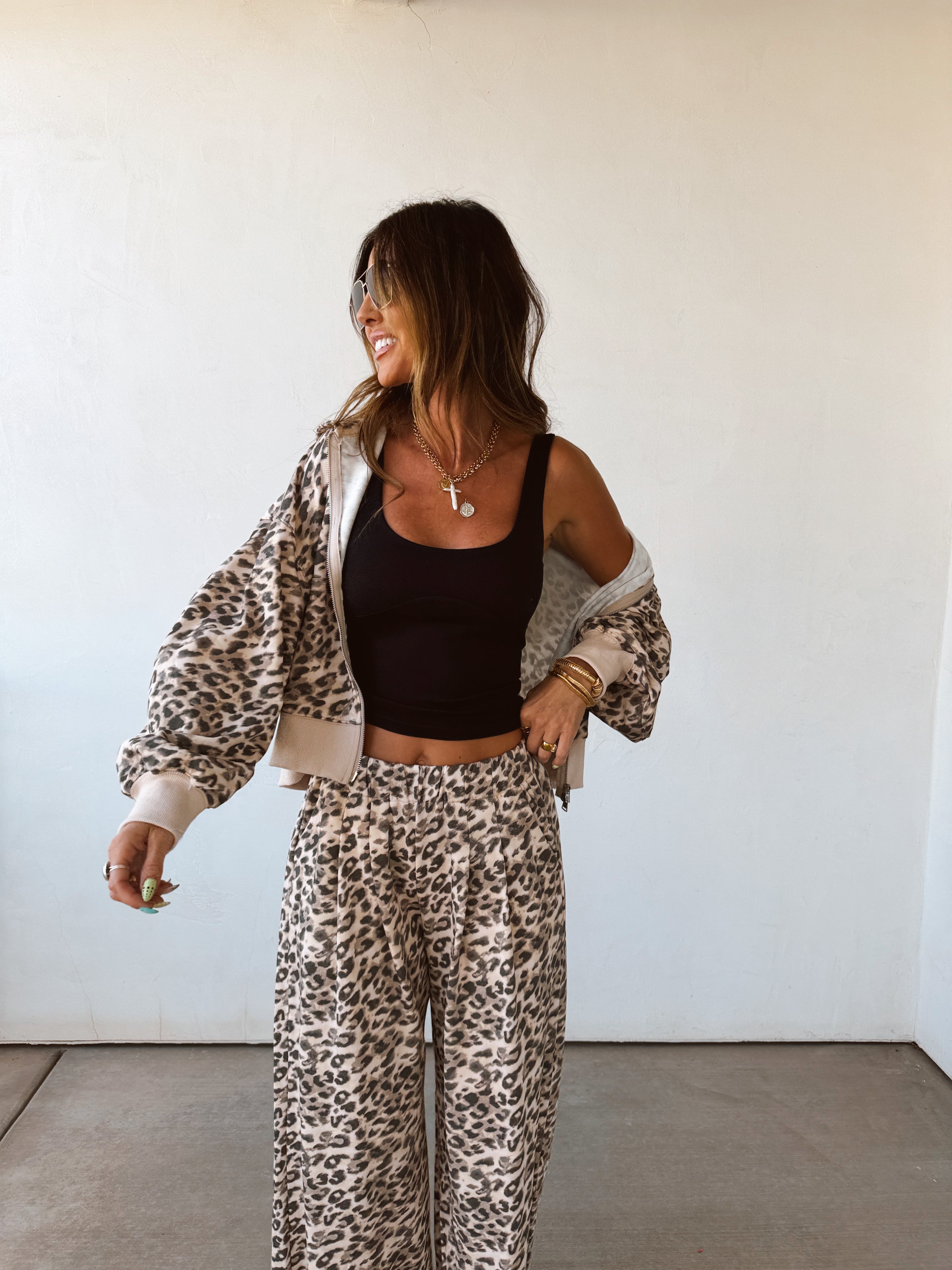 Nala Leopard Print Pants