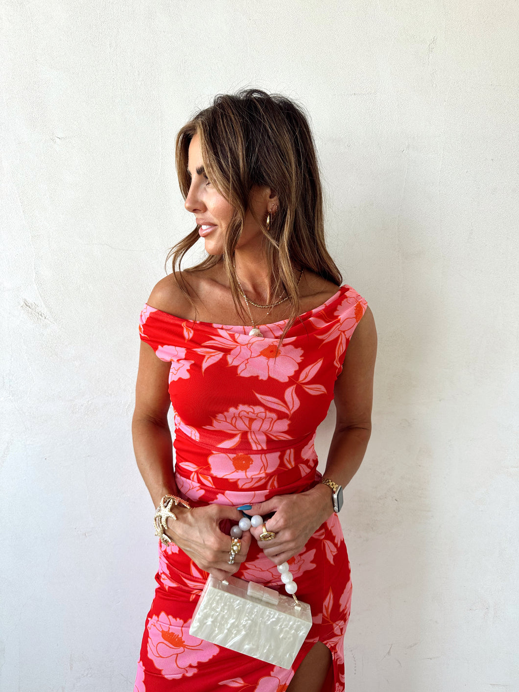 Hibiscus Heat Dress