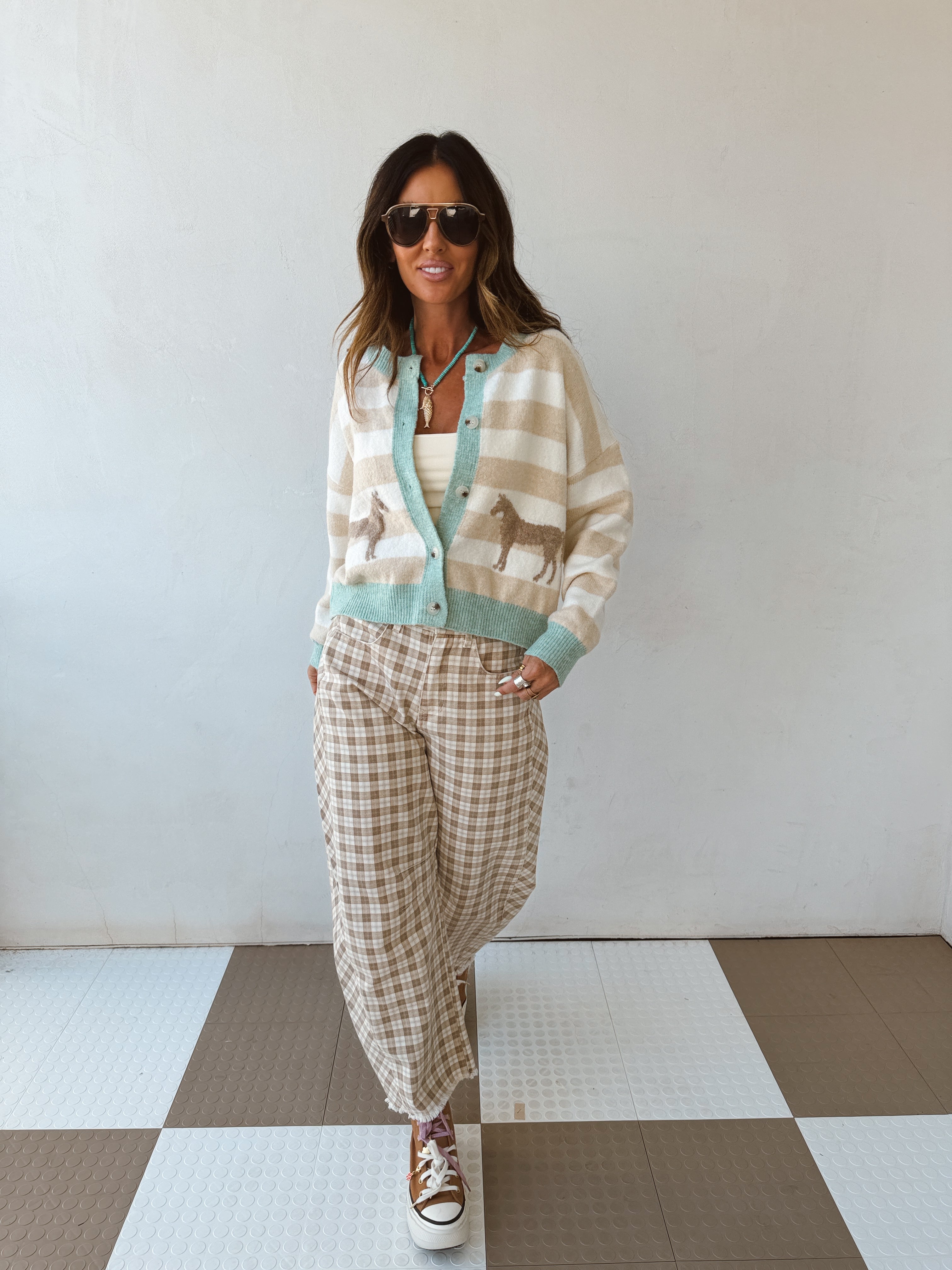 Gilmore Gingham Jeans
