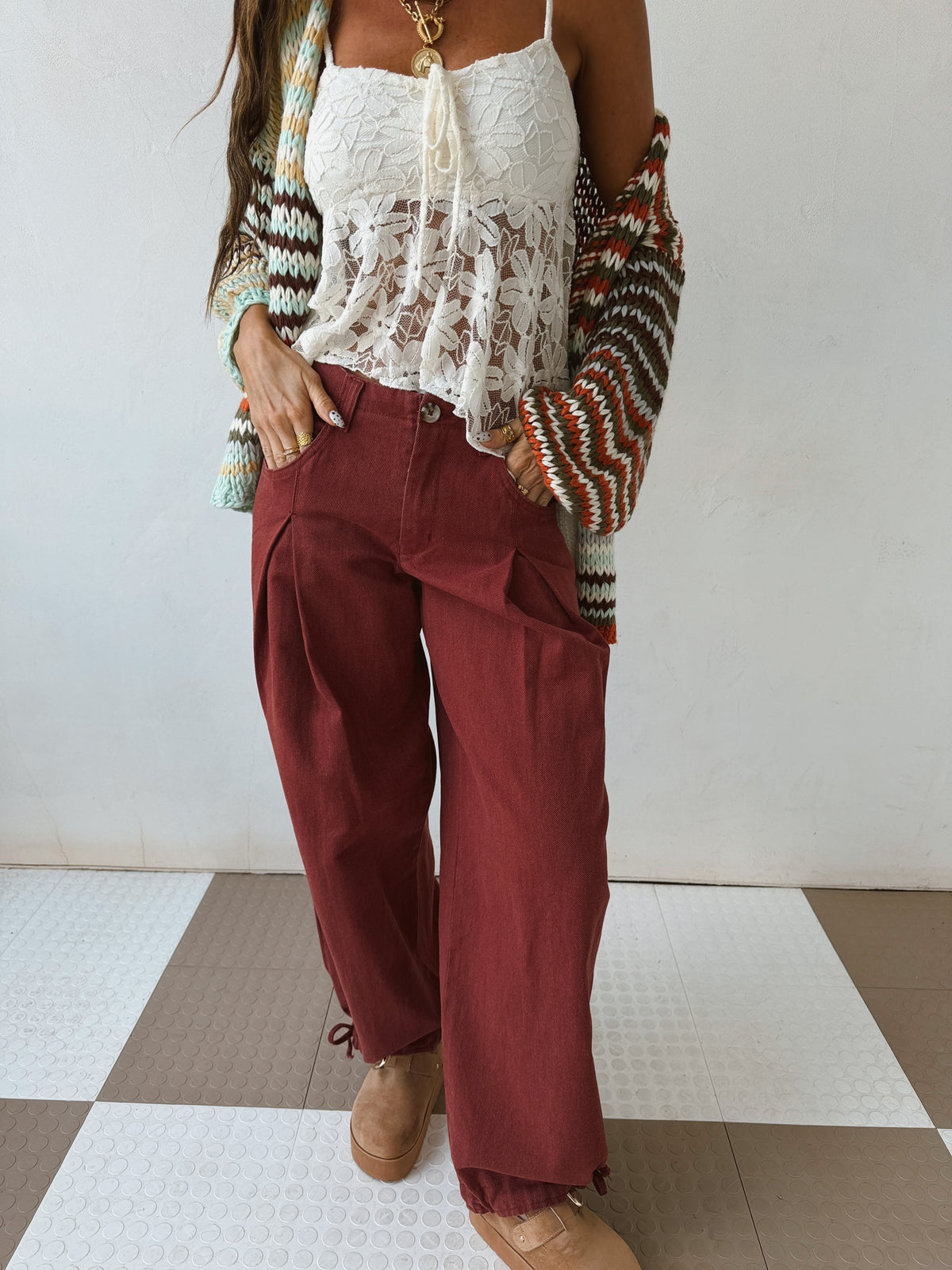 Pomegranate Pants