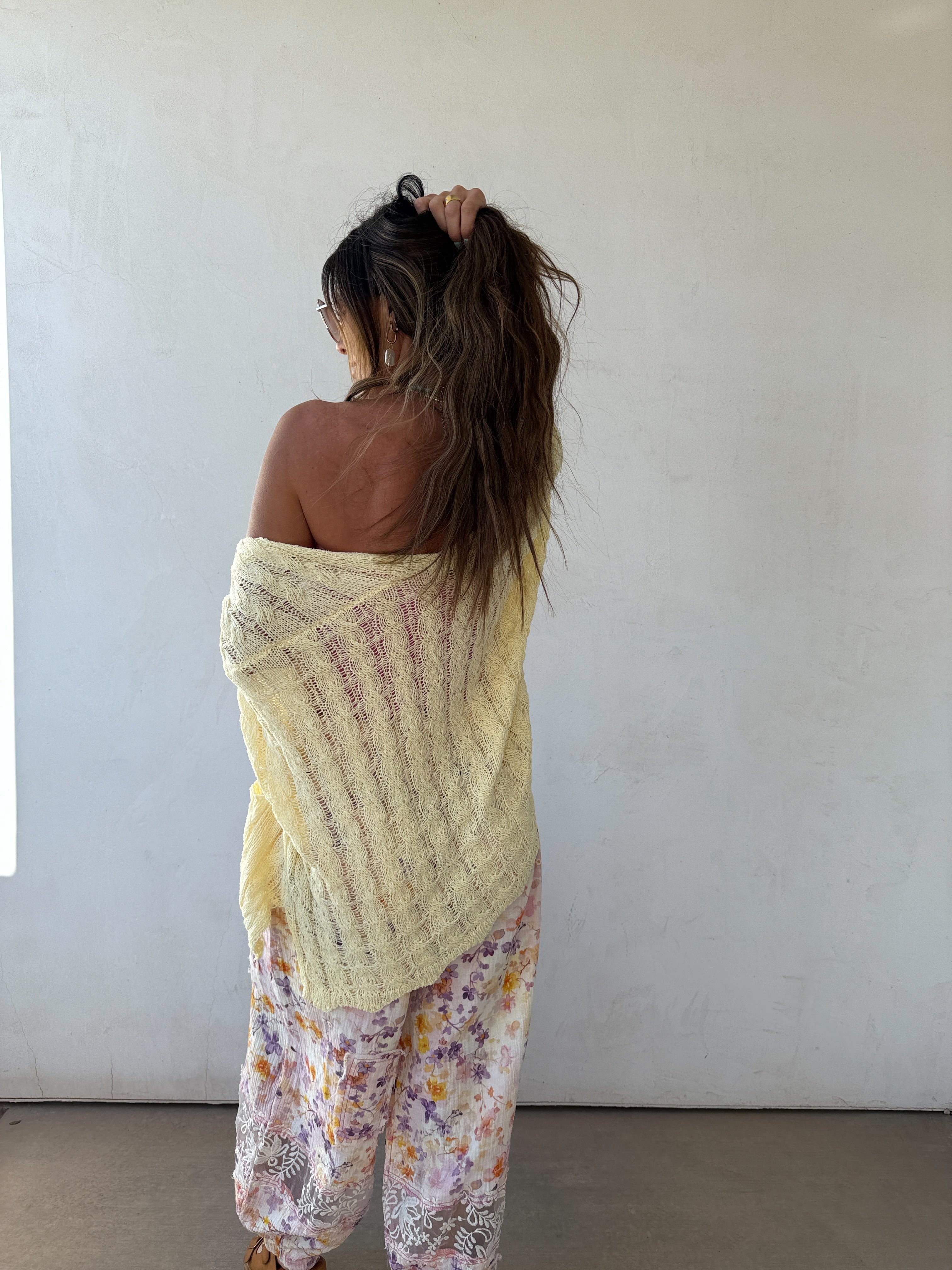 Pineapple Cardigan