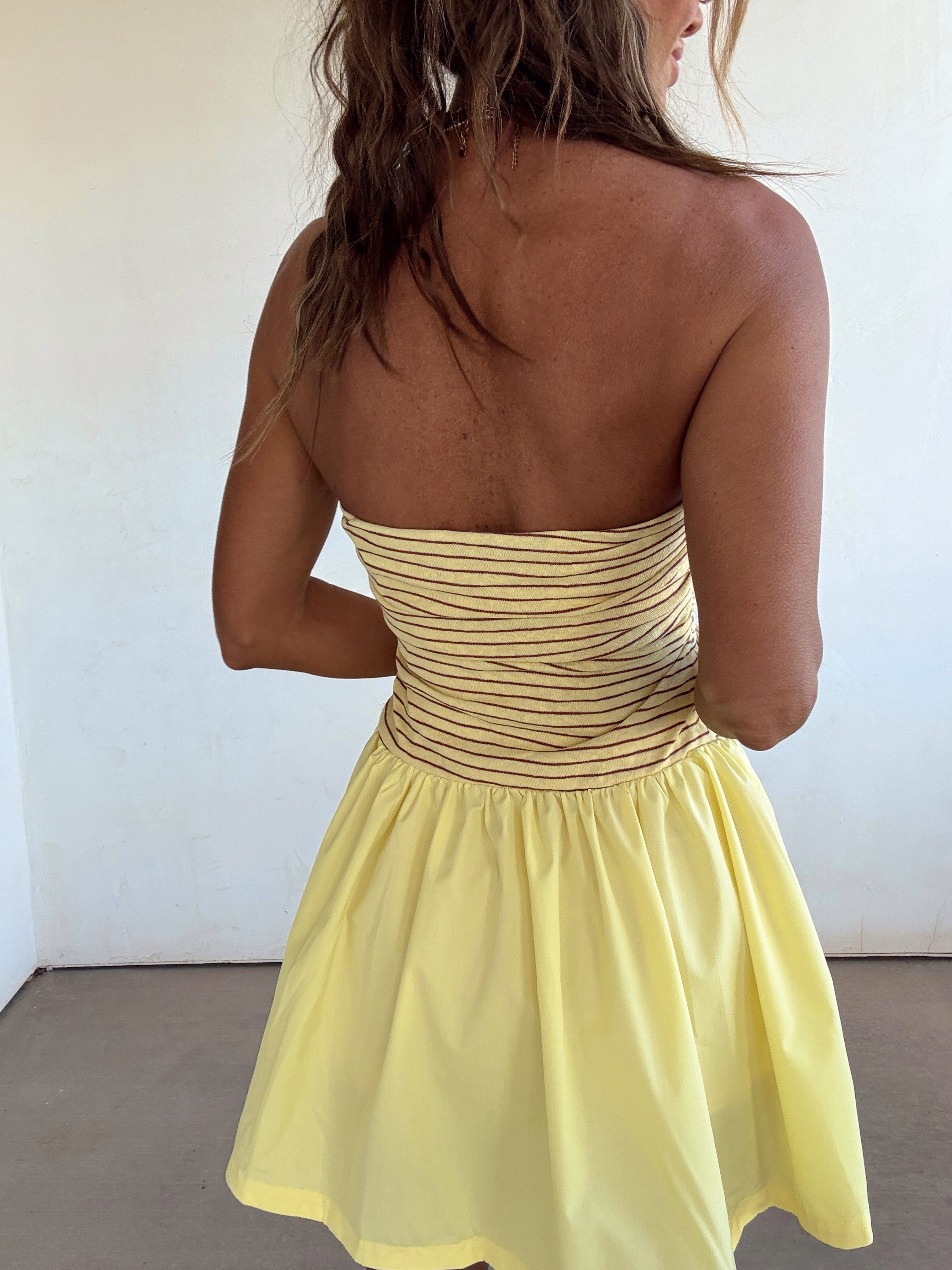 Lemon Drop Mini Dress
