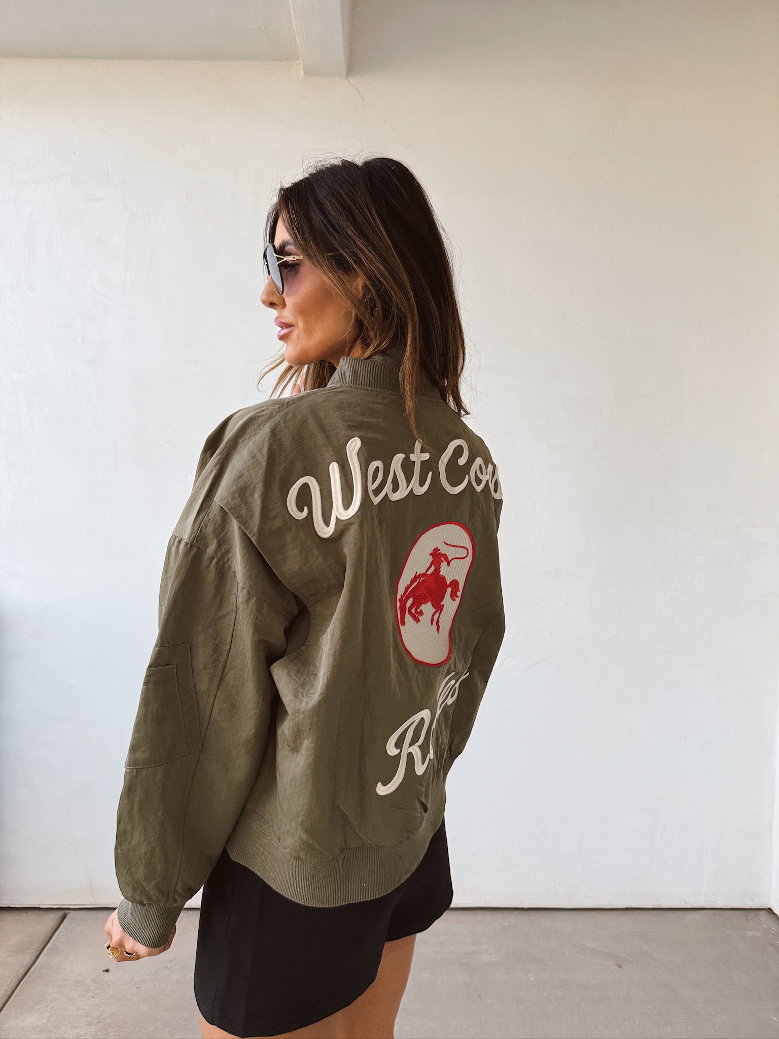 Varsity Love Bomber Jacket