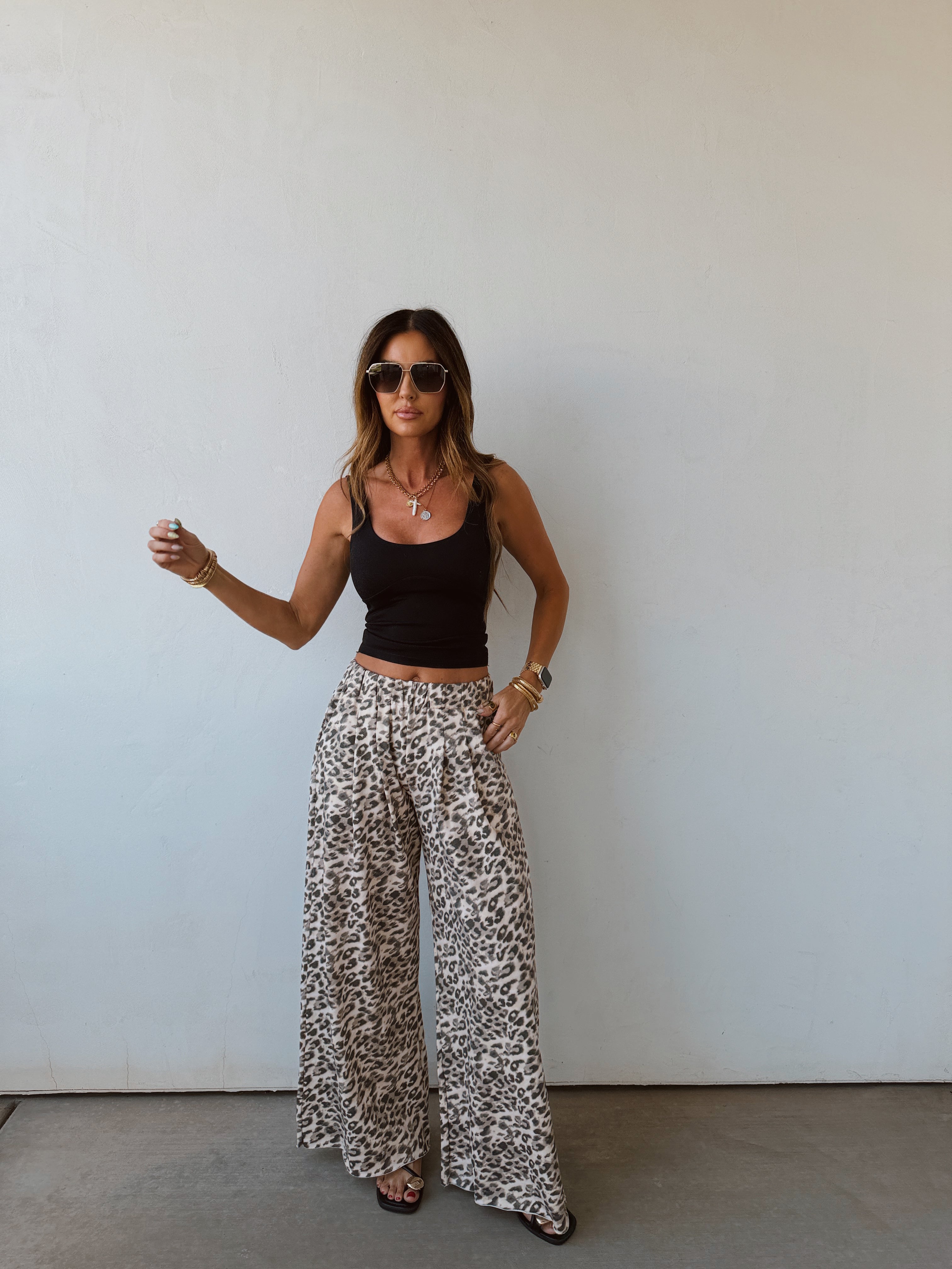 Nala Leopard Print Pants