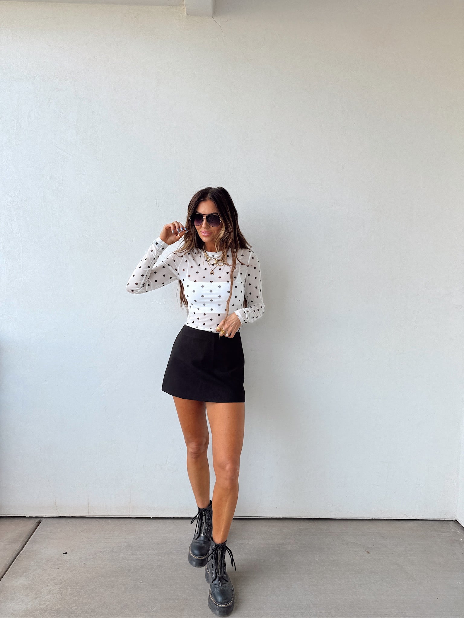 Cruella Mesh Top