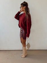 Load image into Gallery viewer, Merlot Charm Skirt
