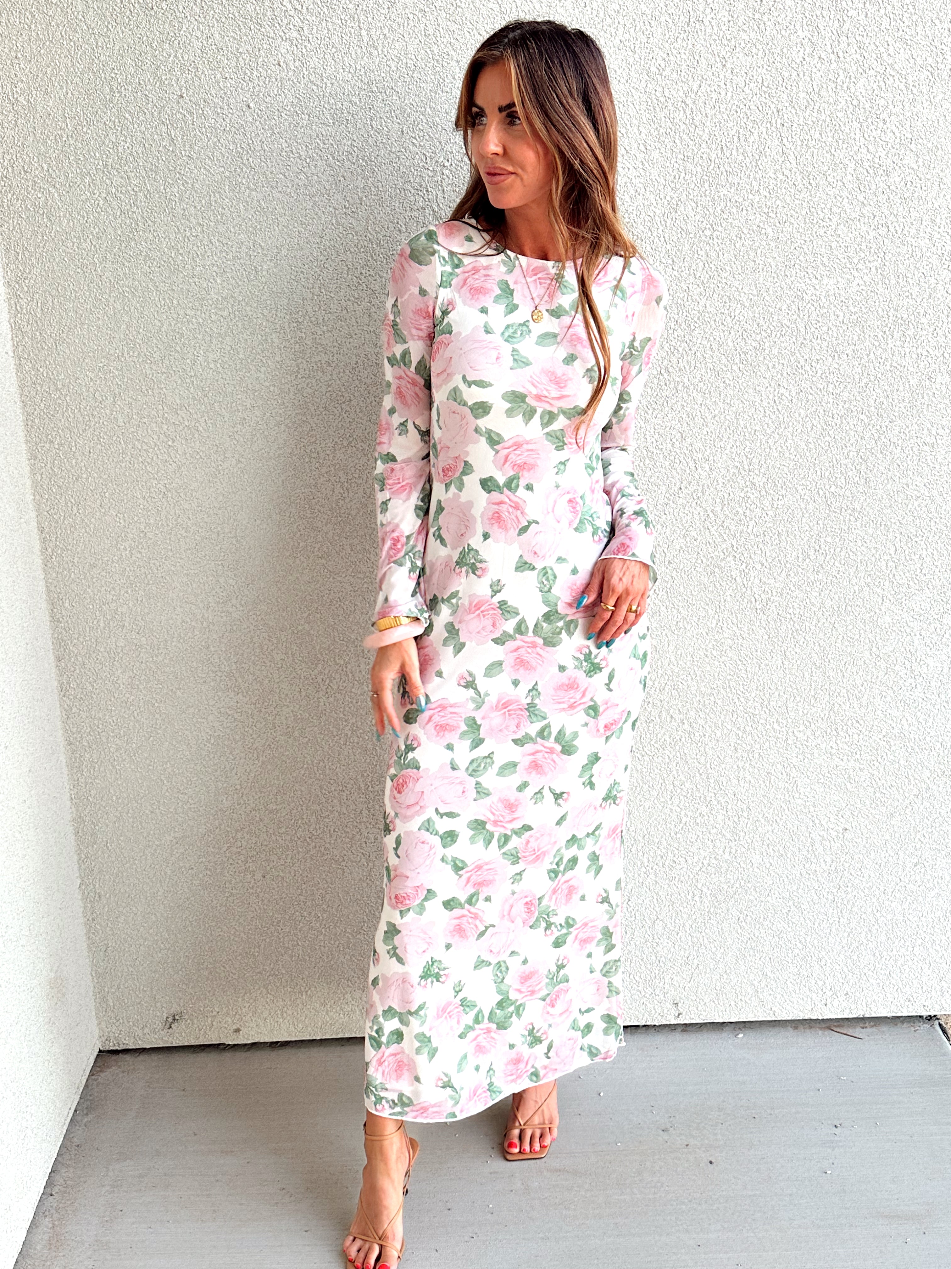Petal Whisper Dress