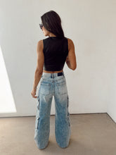 Load image into Gallery viewer, Style In Motion cargo Jeans
