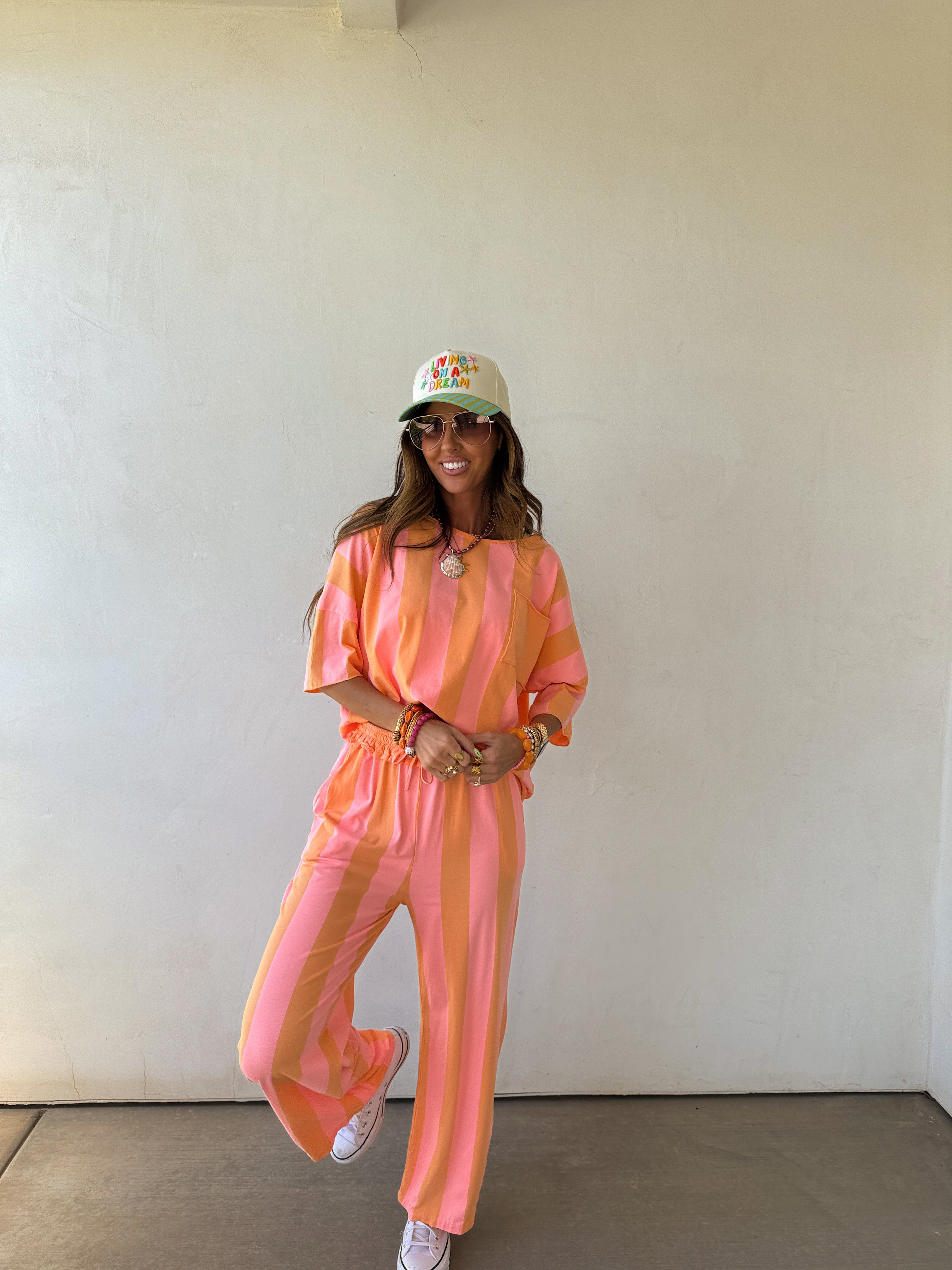 YOLO Striped Set