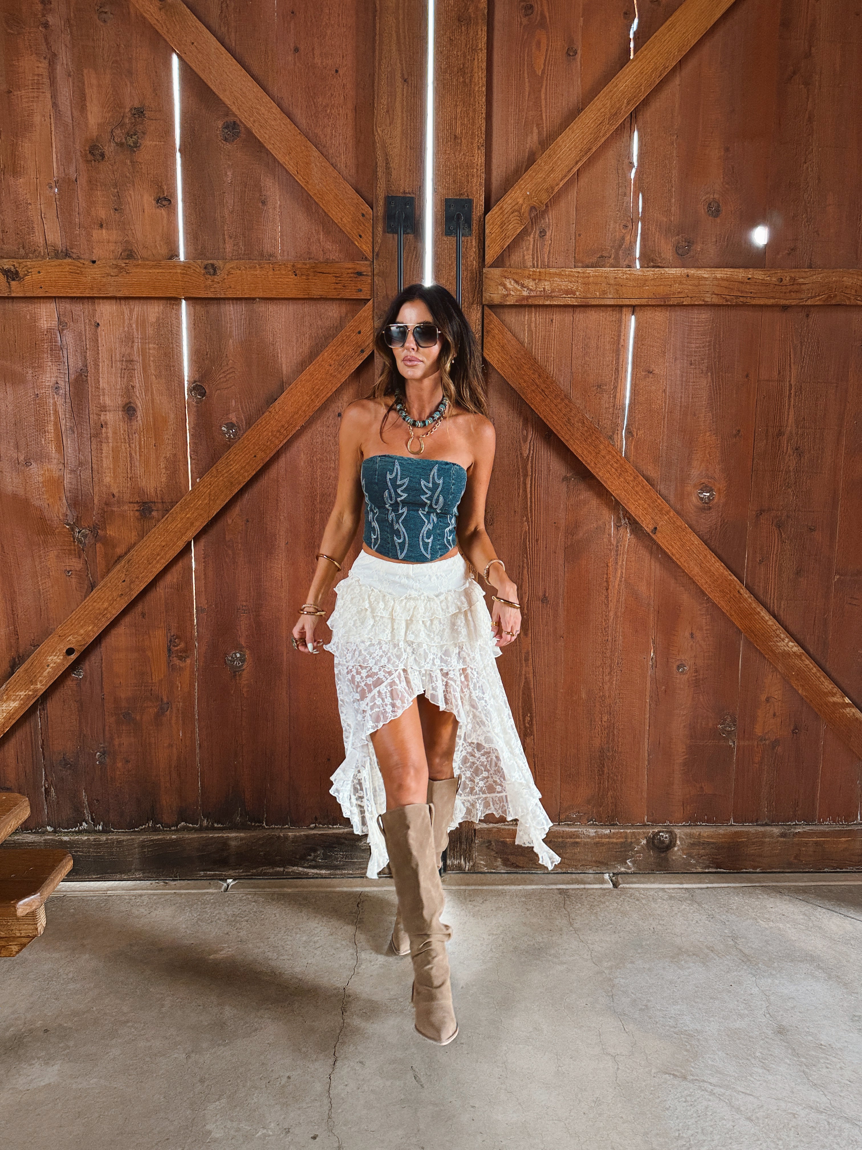 Ladies Maid Corset Top
