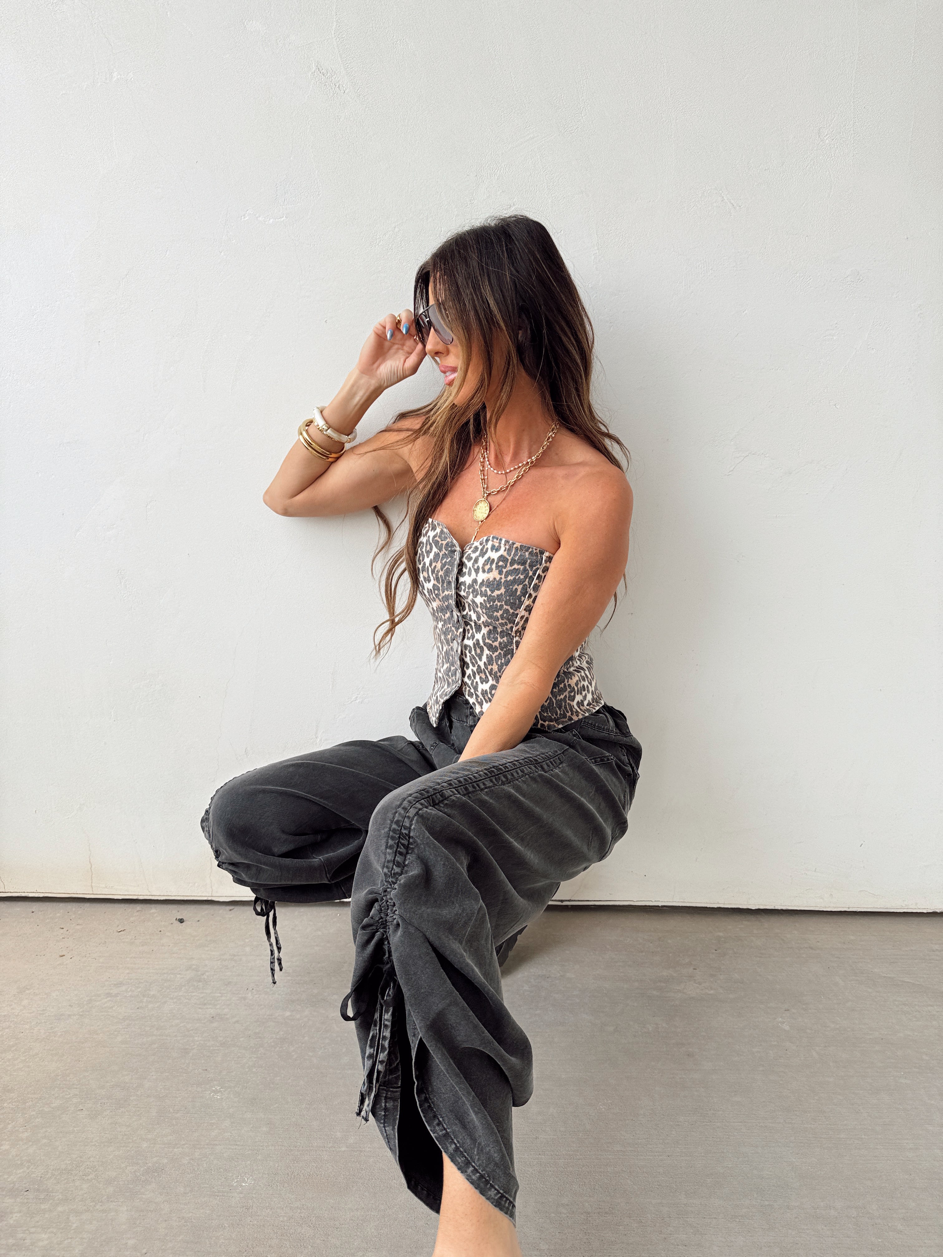 No Rules Denim Corset