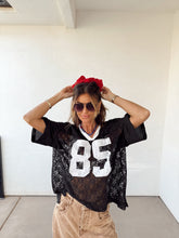 Load image into Gallery viewer, 85 Jersey Top//Black
