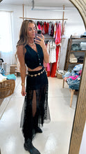 Load image into Gallery viewer, Shania Lace Sheer Maxi Skirt
