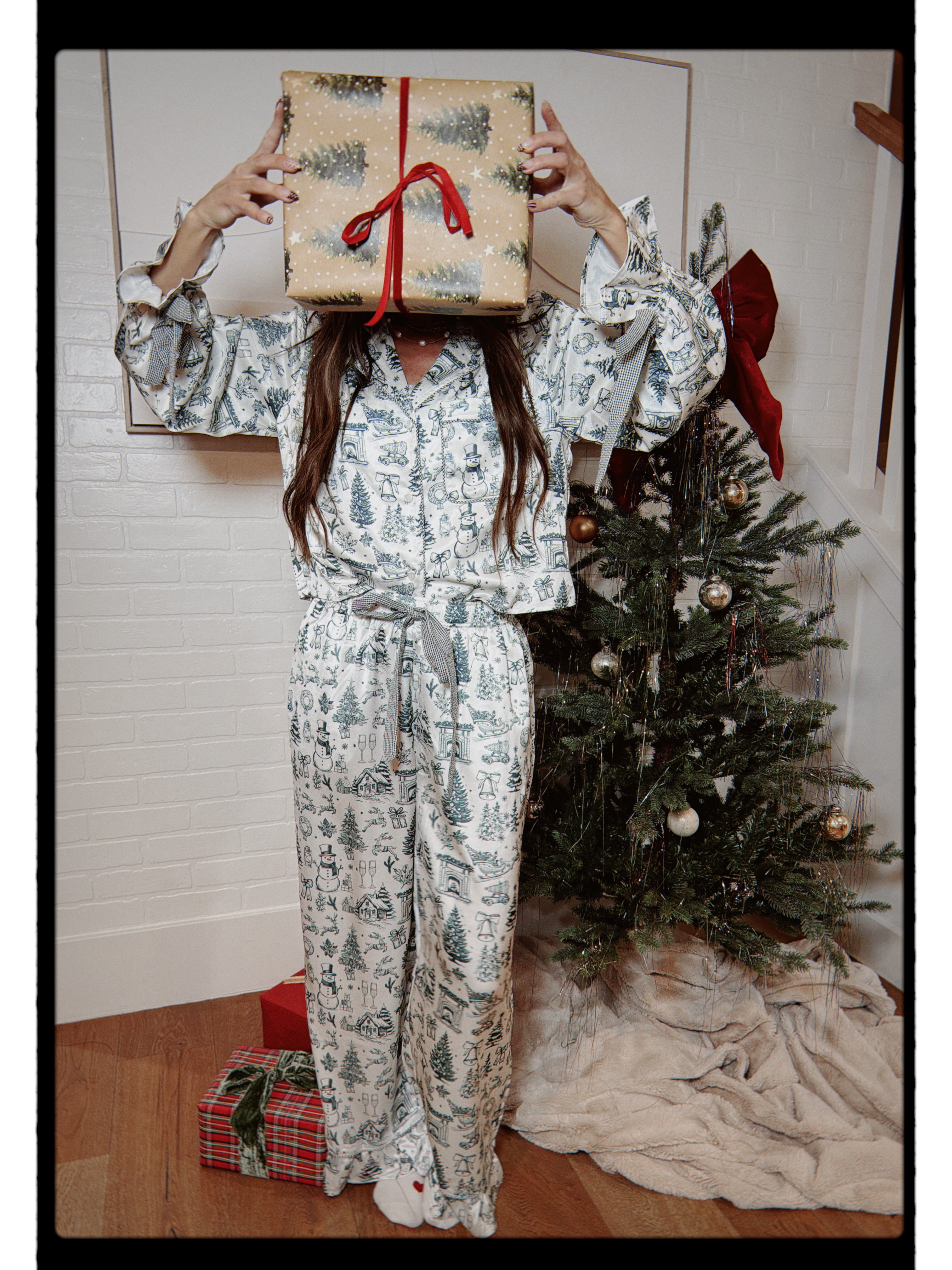 Festive Frost Pajama Set