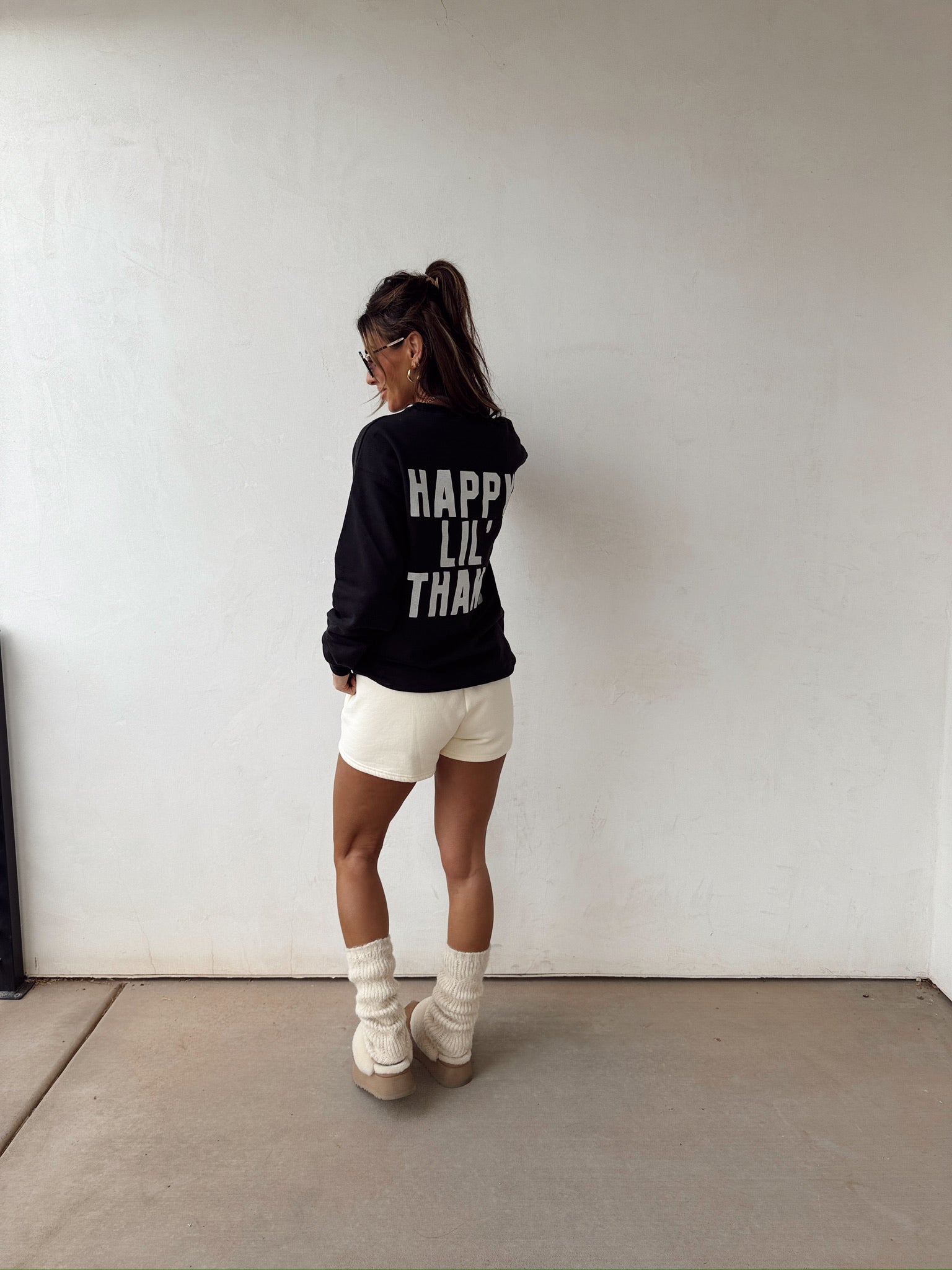 Happy ‘Lil Thang Graphic Sweatshirt