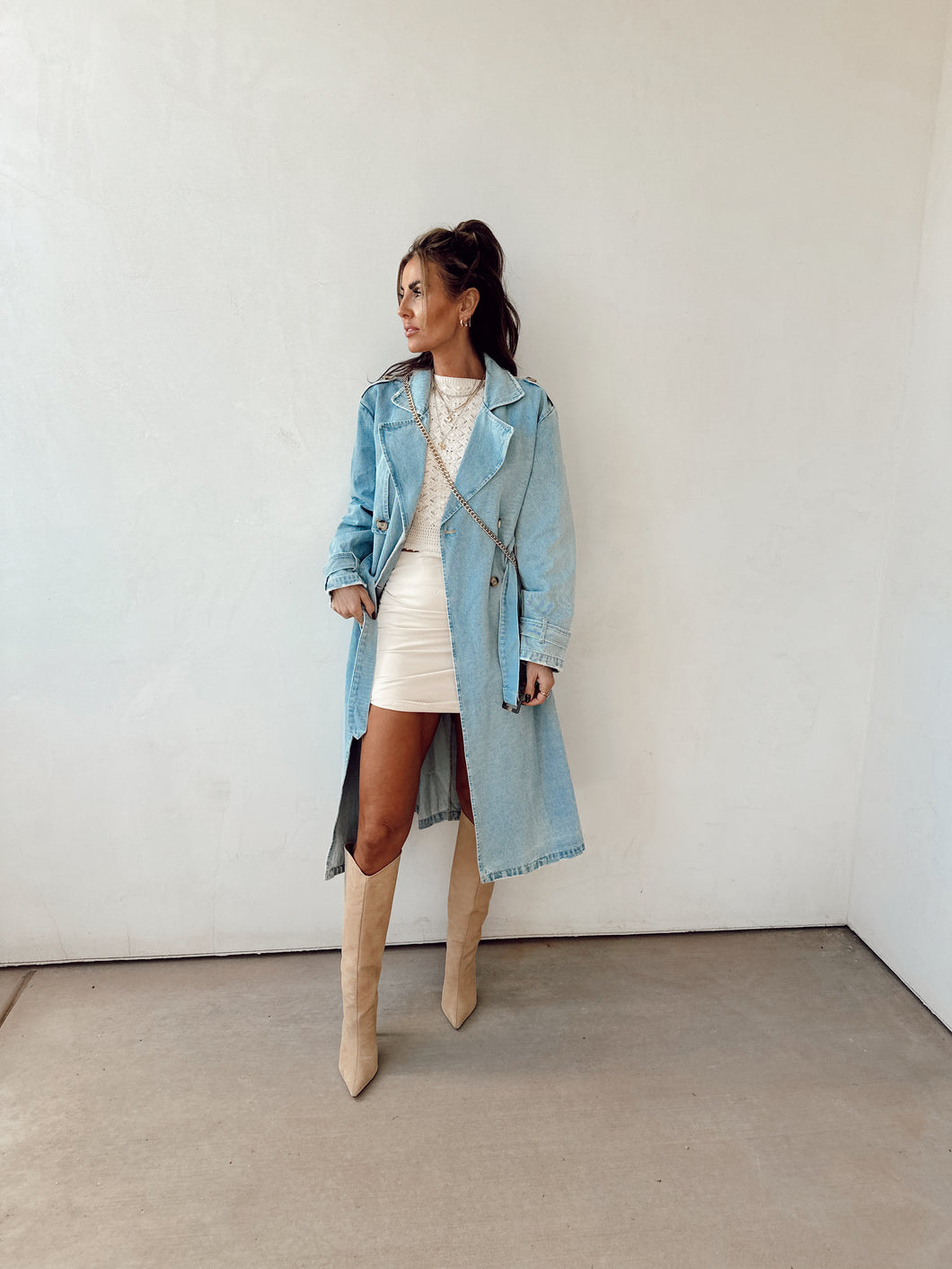 Way Out West Trench Coat