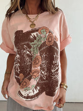 Load image into Gallery viewer, Vintage Cowboy Boots Graphic Tee

