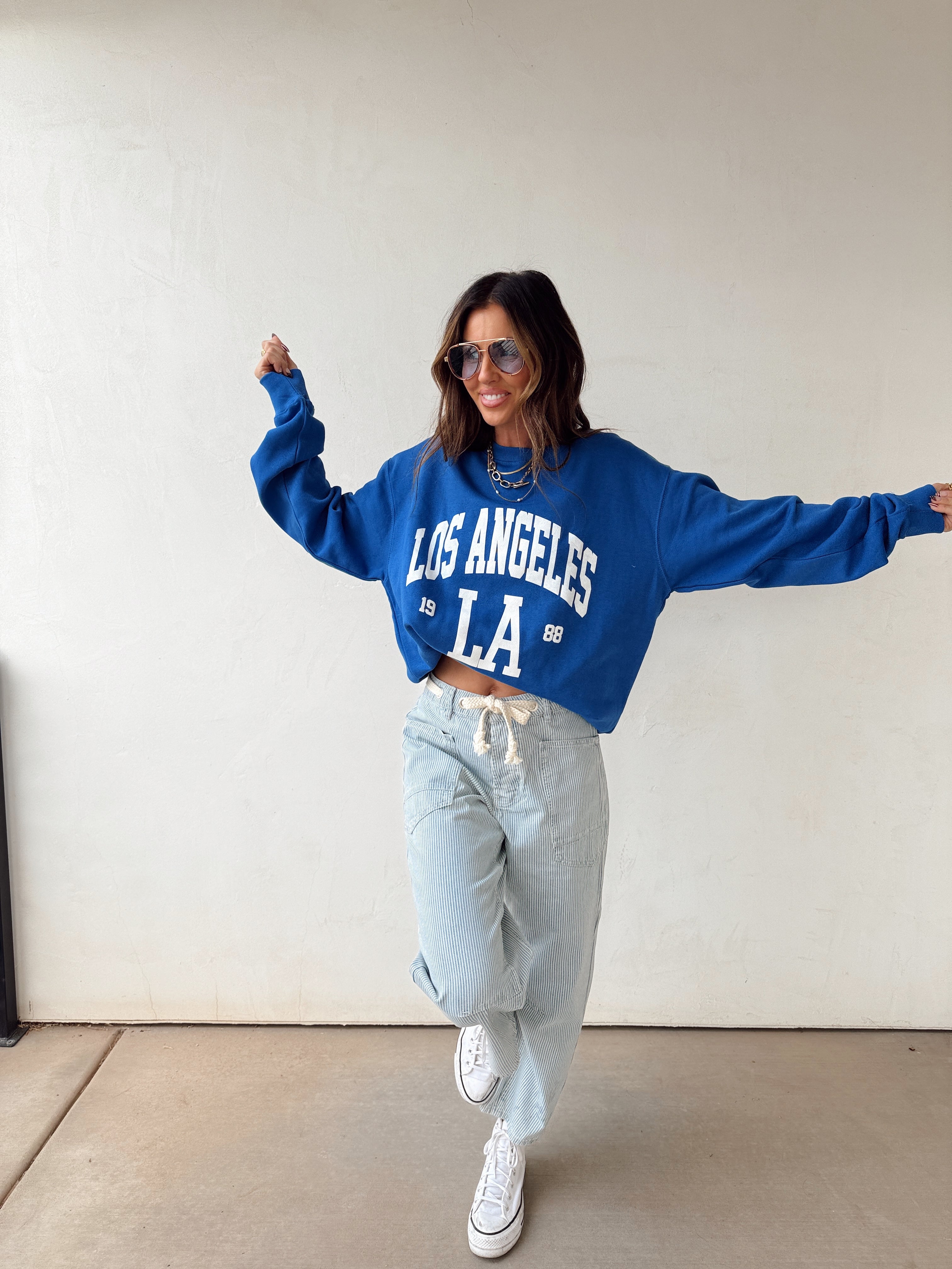 Los Angeles 88 Graphic Sweatshirt