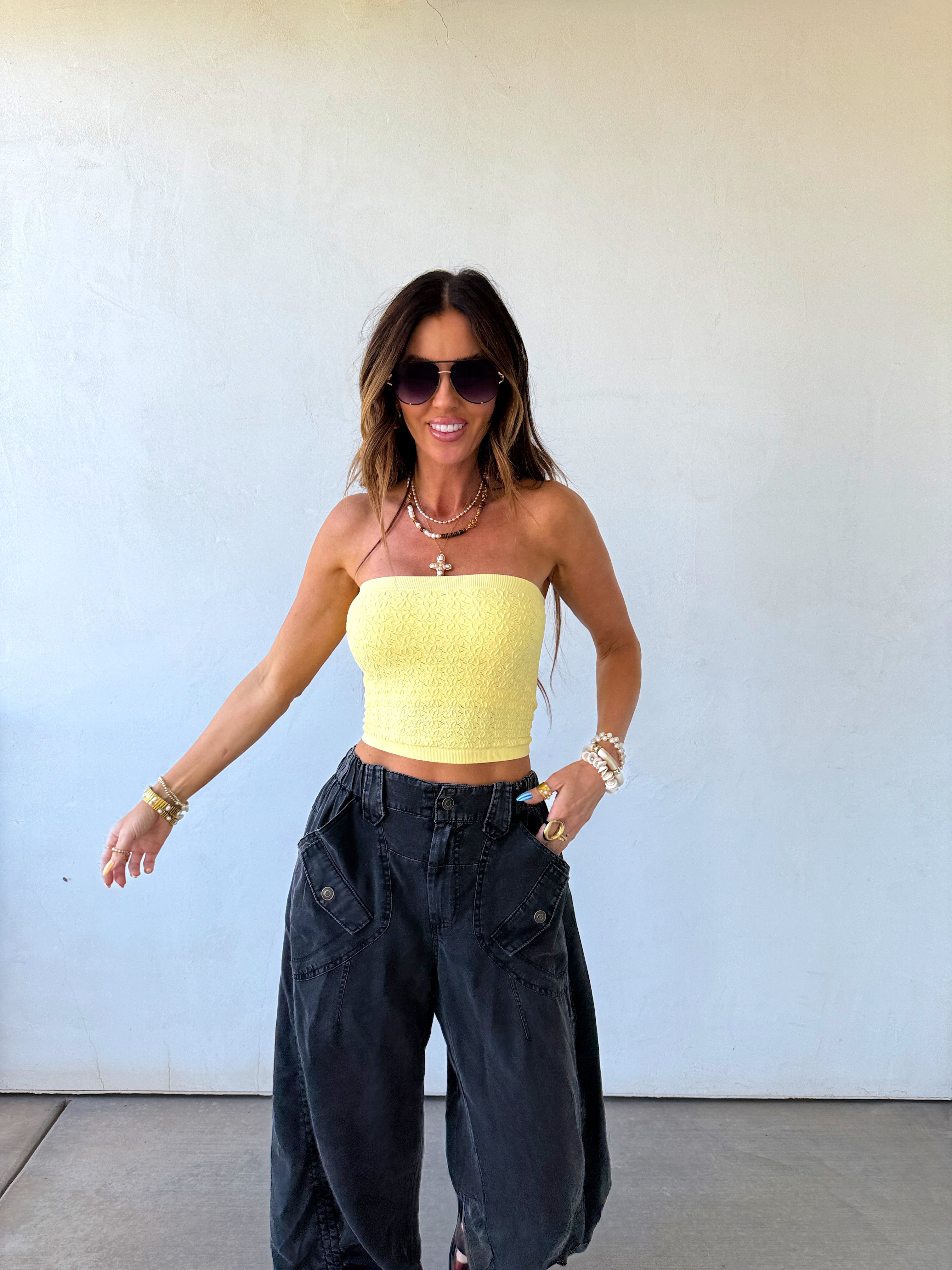 Oasis Tube Top – Copper + Cloth