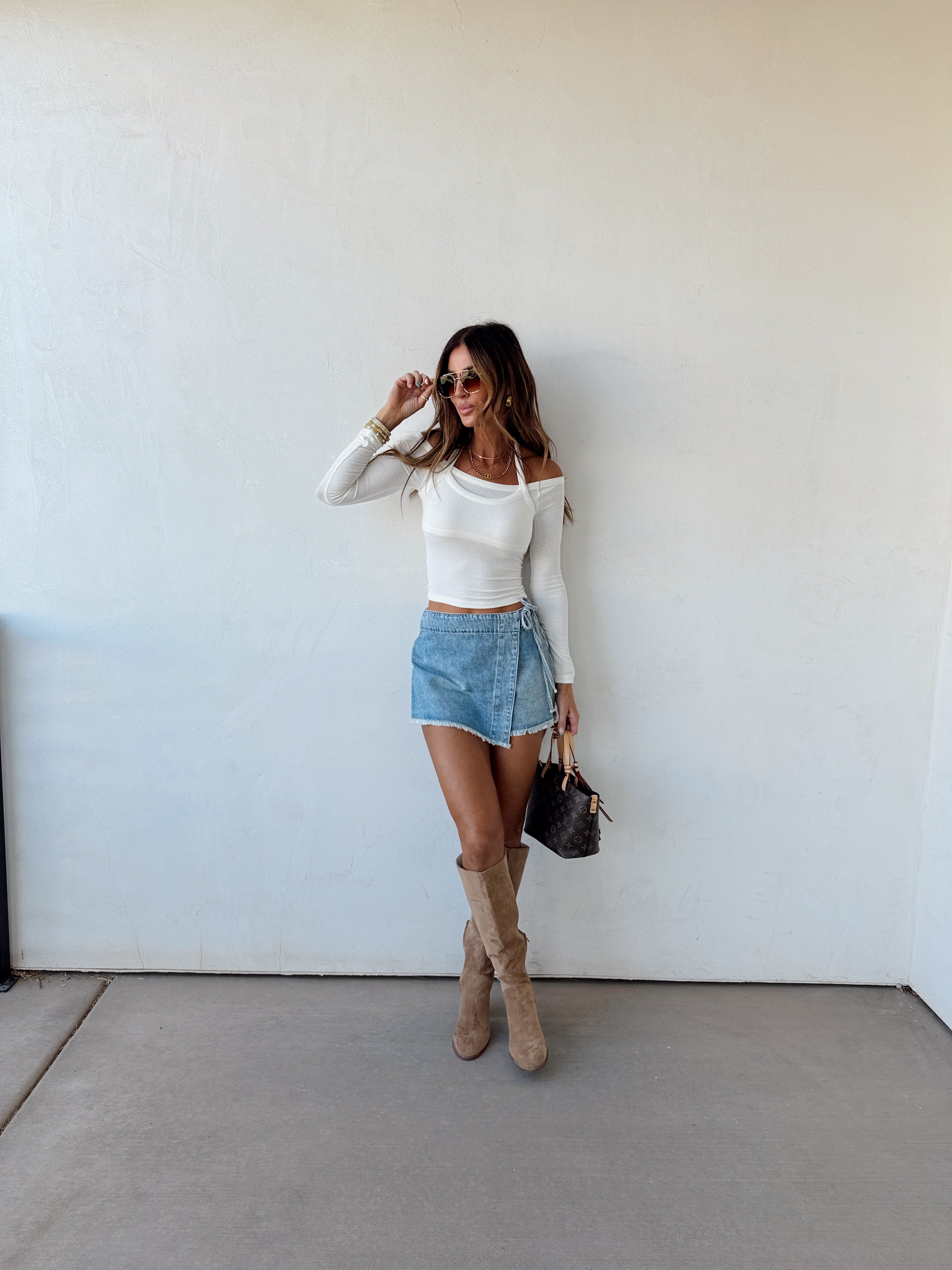 Ryan Halter Top//White