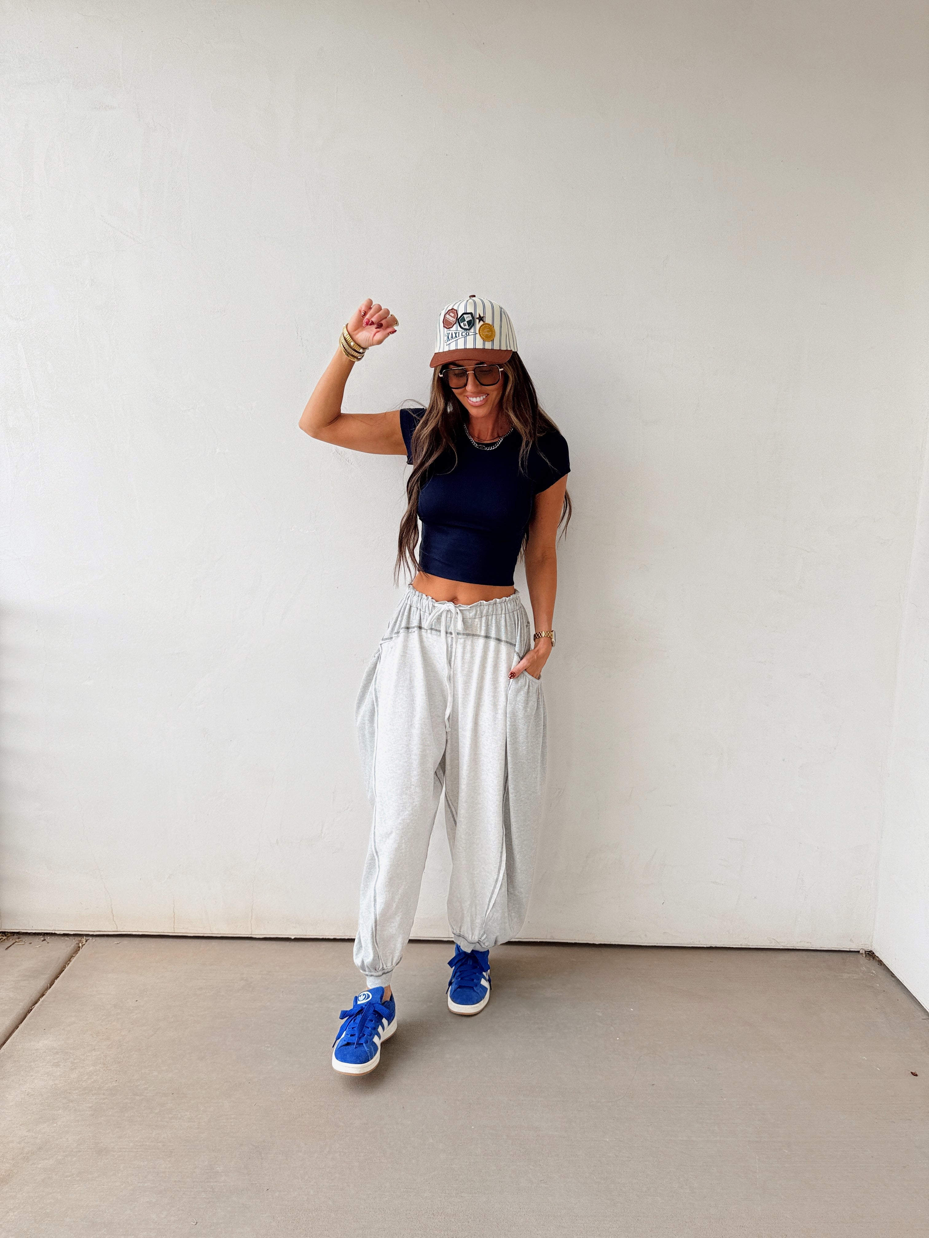 Touchdown Joggers//Grey