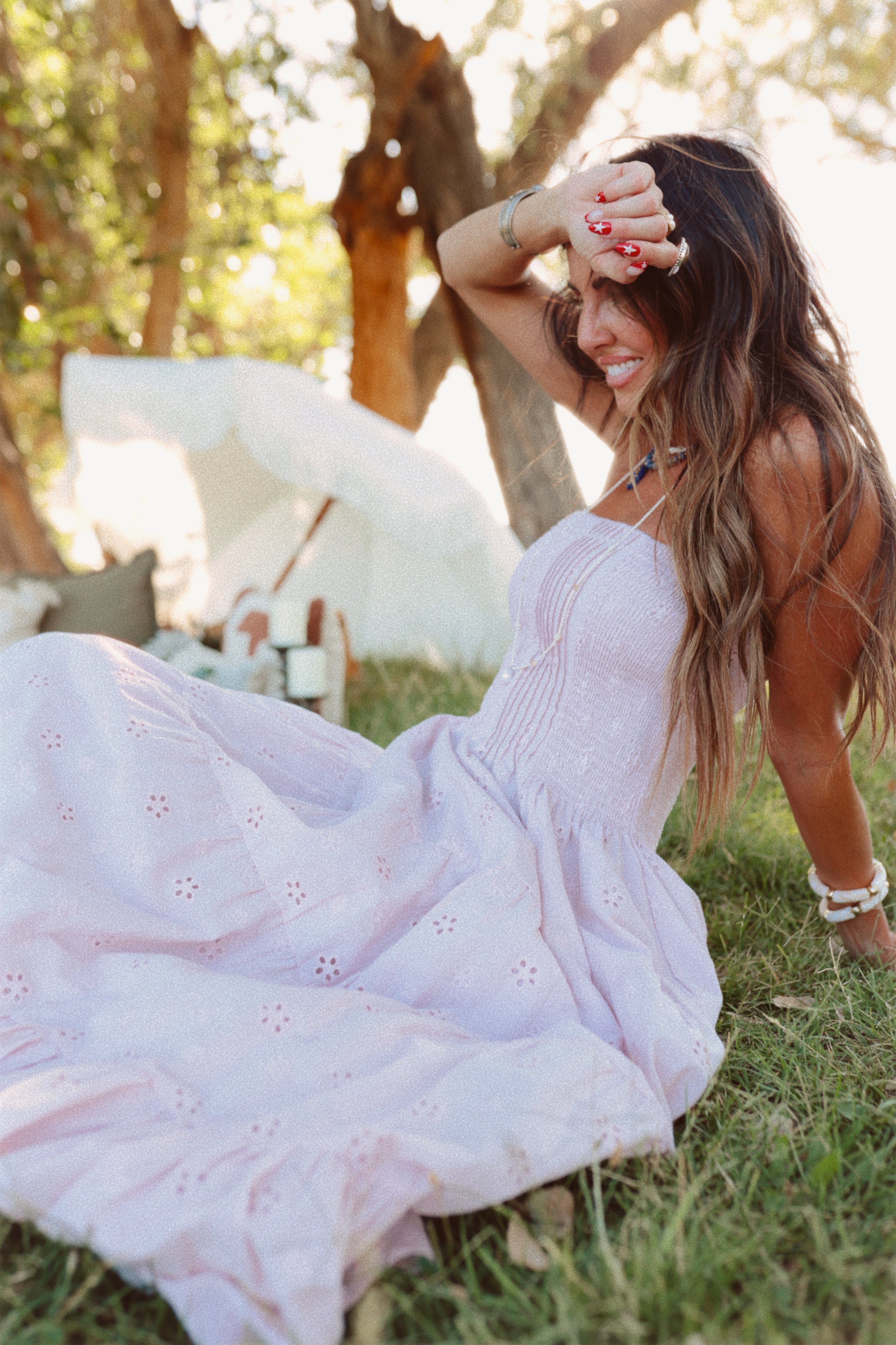 Carried Away Midi Dress