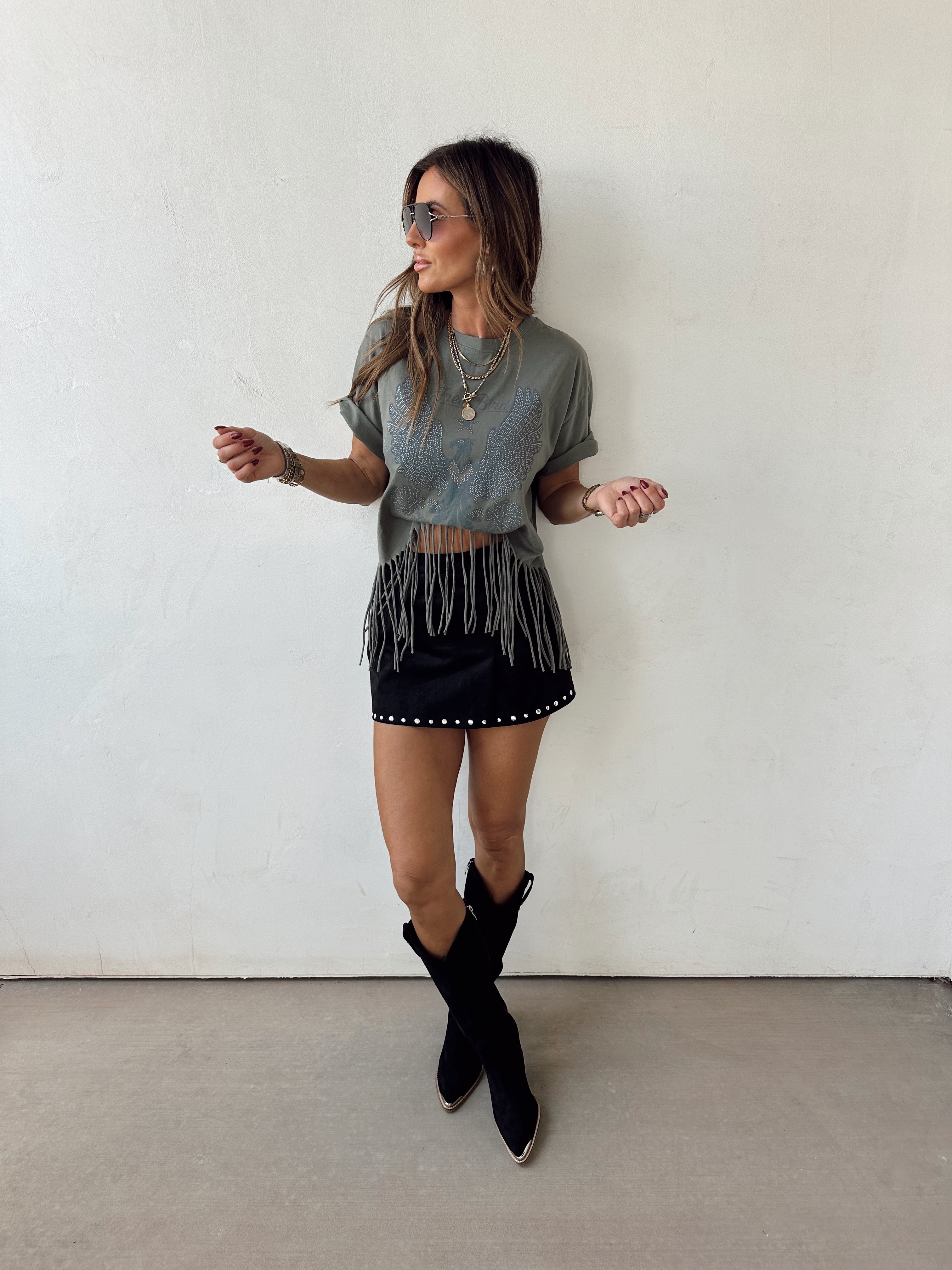 Tassel Graphic Tee