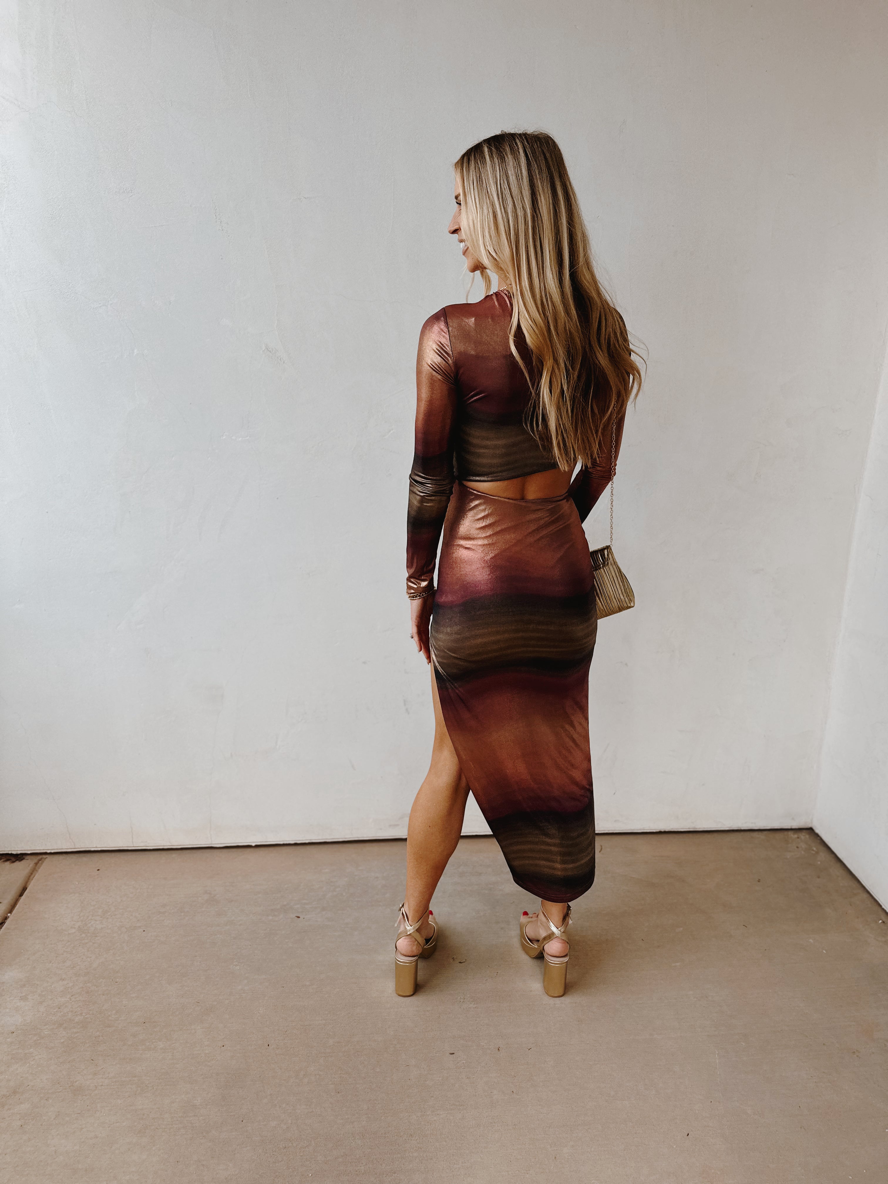 Metallic Mood Dress