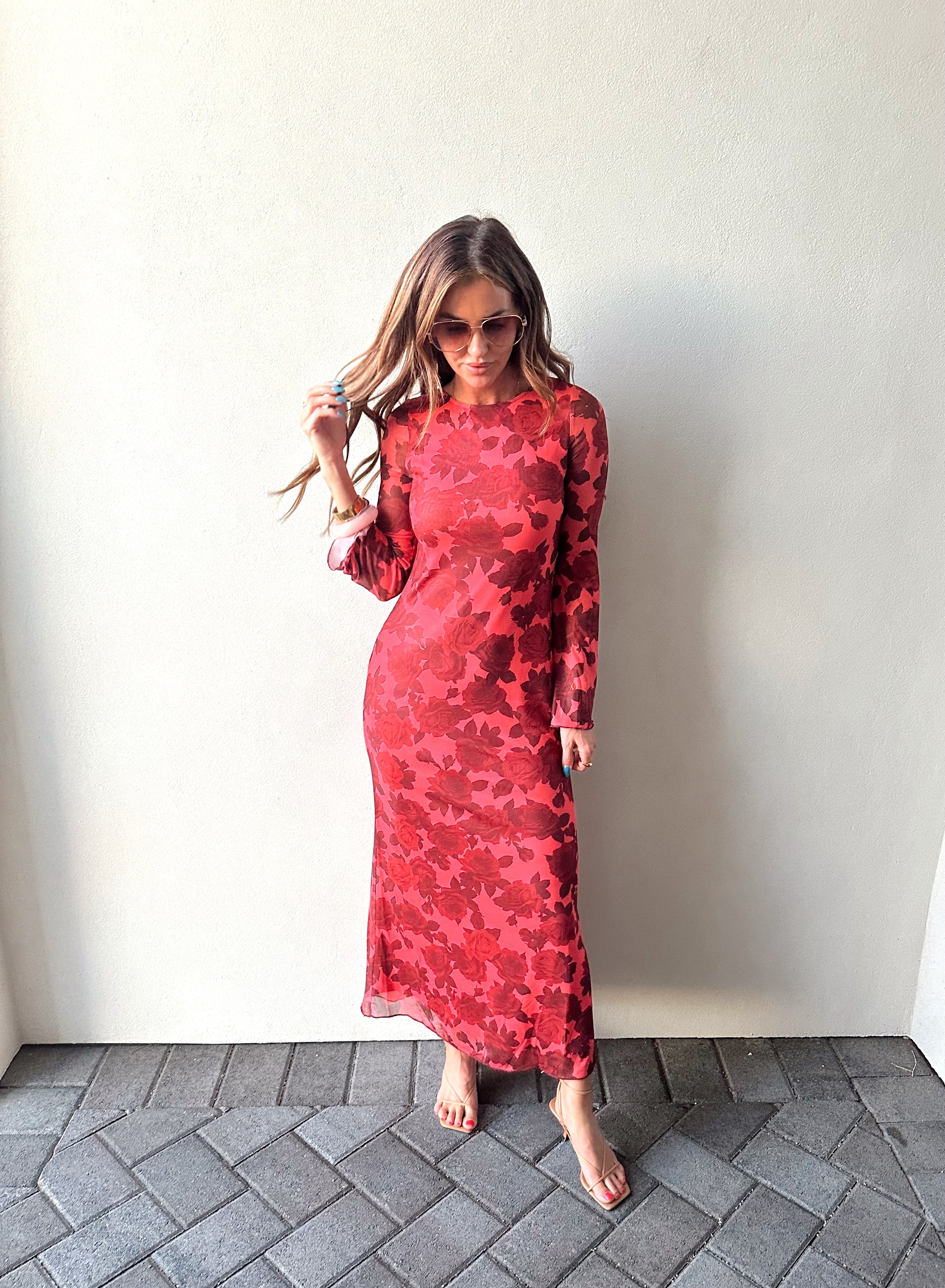 Petal Whisper Dress