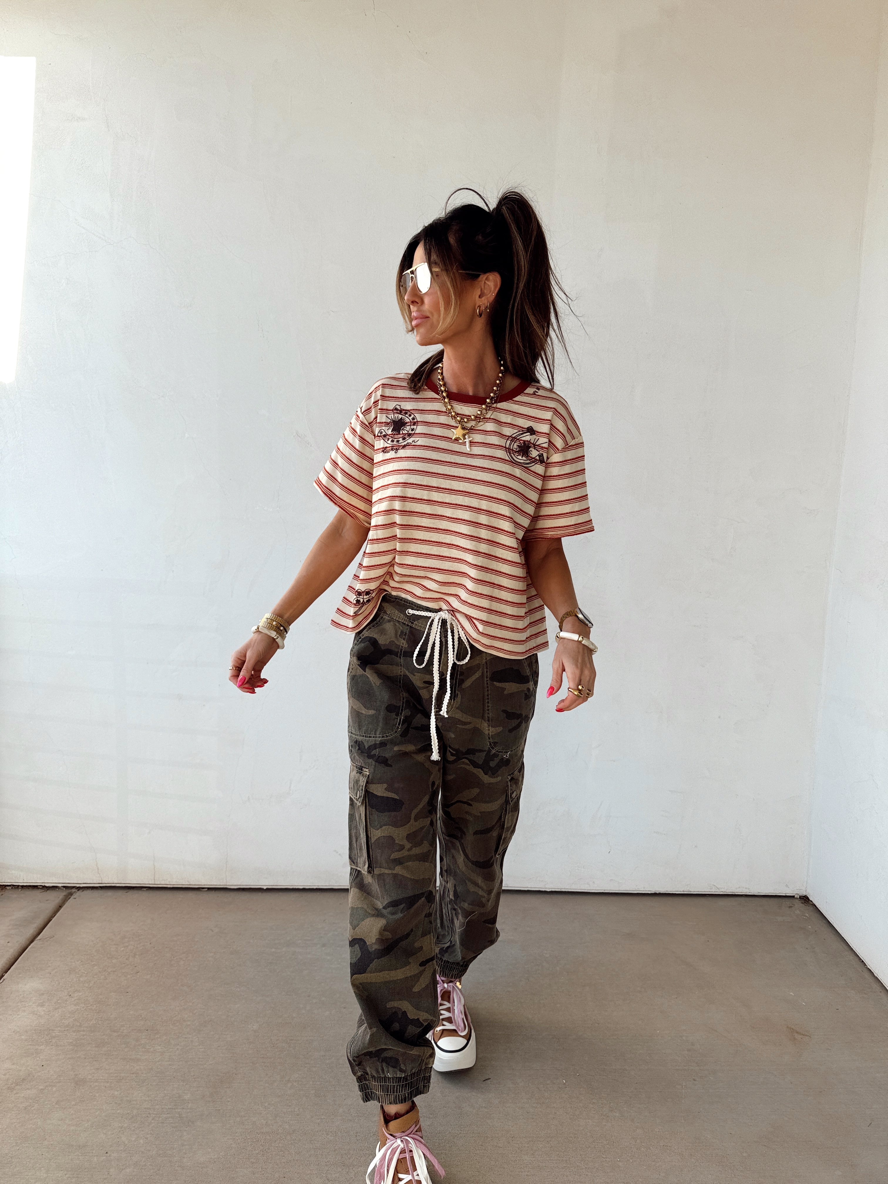 Lucky Lines Graphic Tee