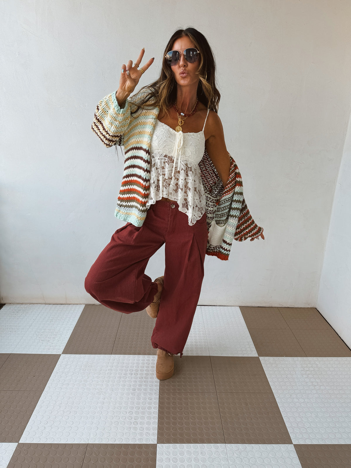 Pomegranate Pants