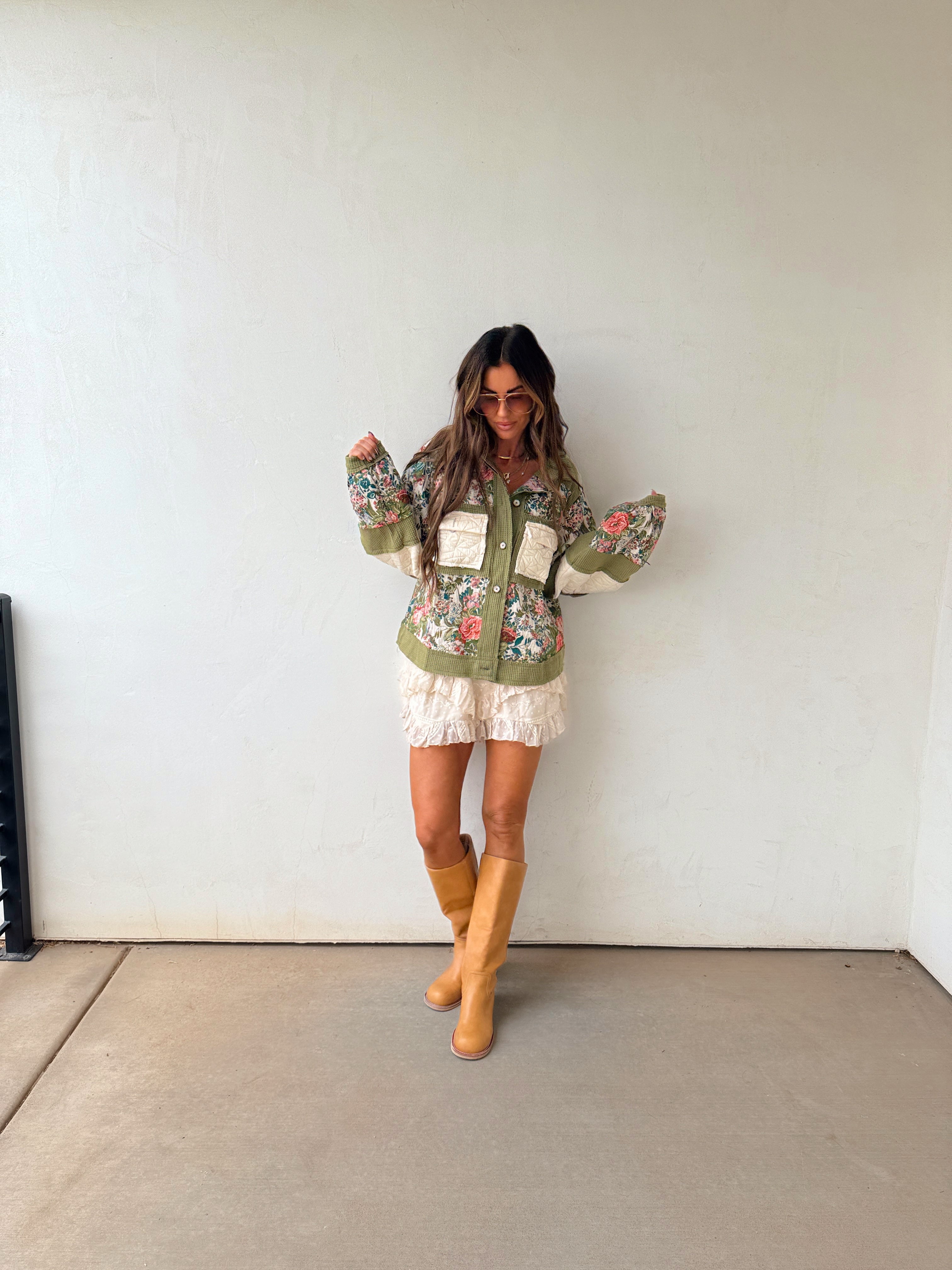 Romantic Garden Quilter Jacket