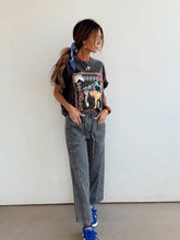 Load image into Gallery viewer, Save a Cowboy Graphic Tee//Black
