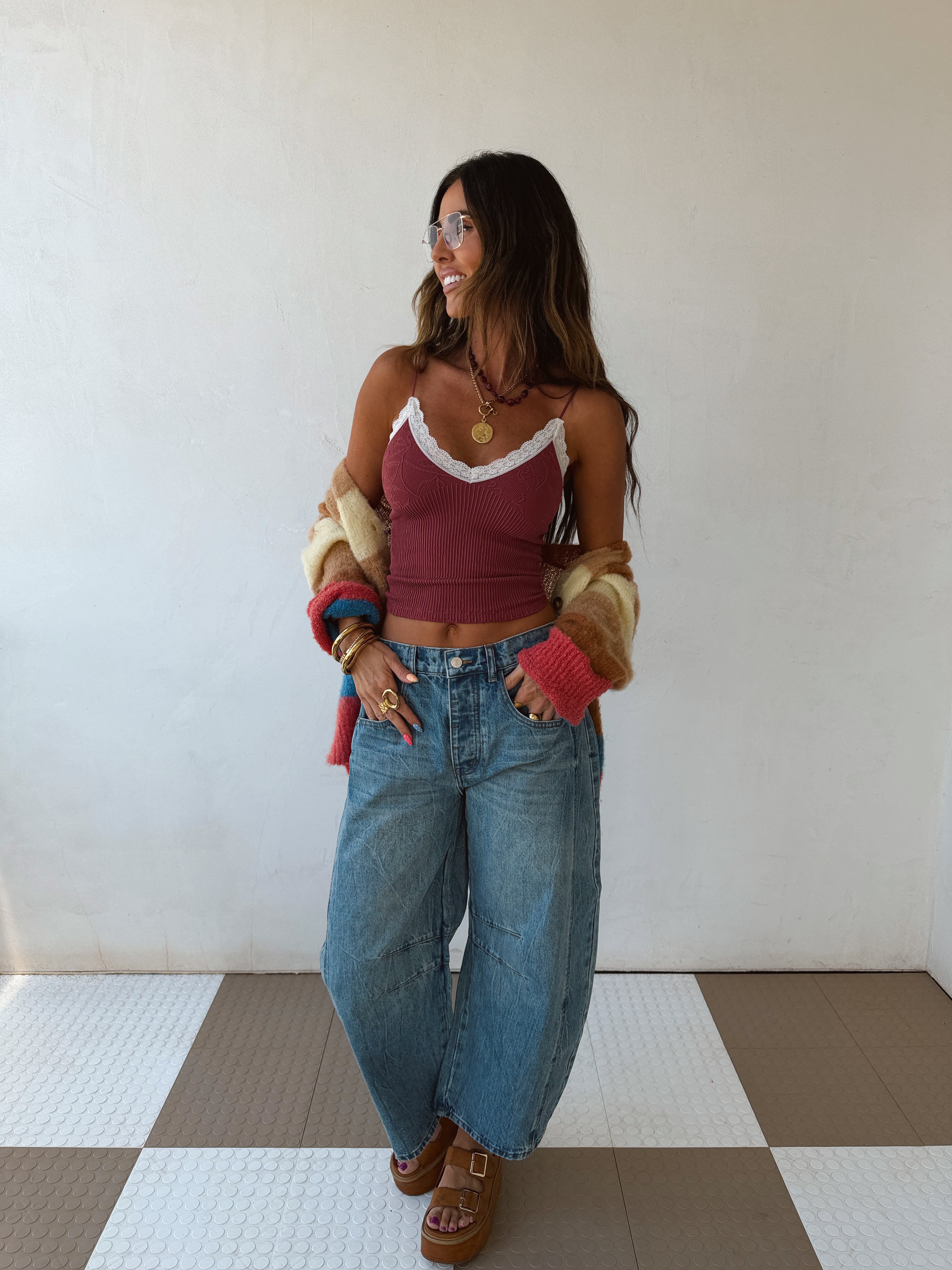 Olivia Lace Tank