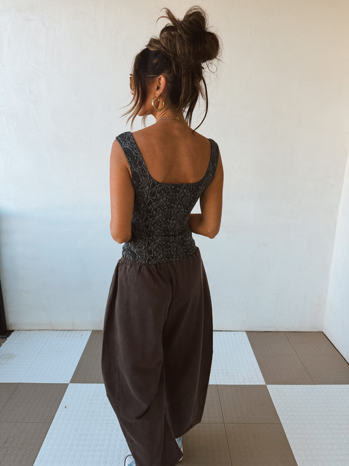 Snakeskin Top