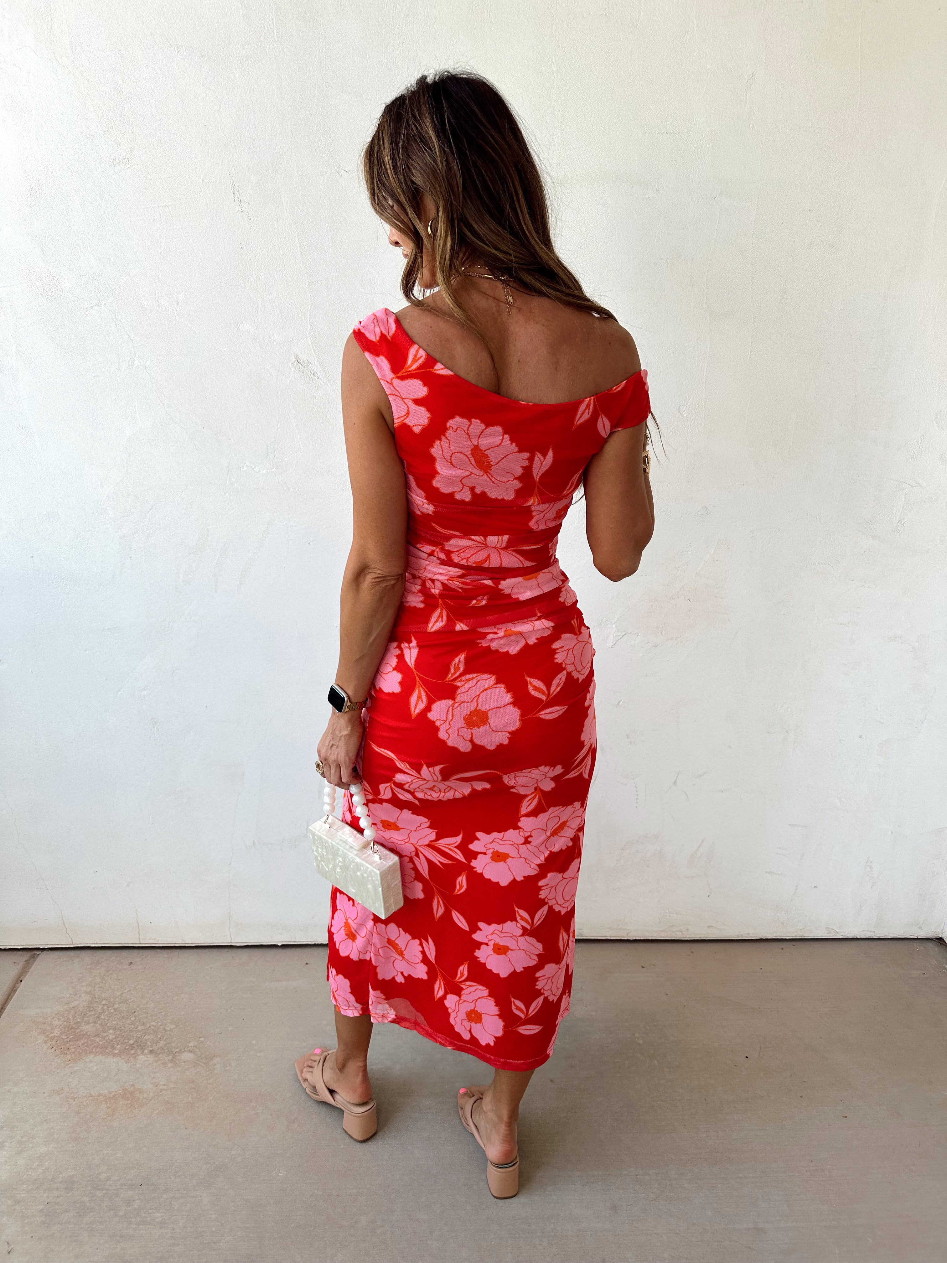 Hibiscus Heat Dress
