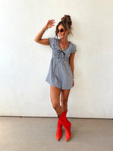 Load image into Gallery viewer, Annie Gingham Romper
