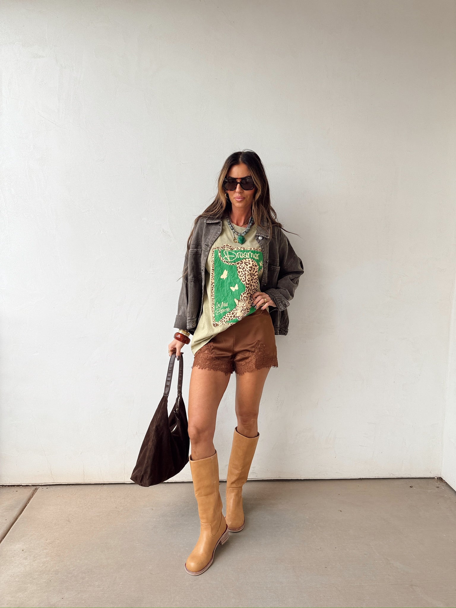 Dreamer Cheetah Graphic Tee